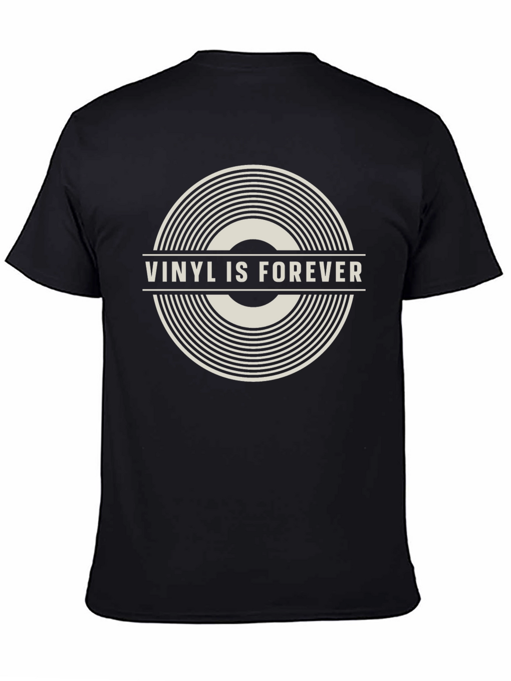 Vinyl is Forever Black T-Shirt