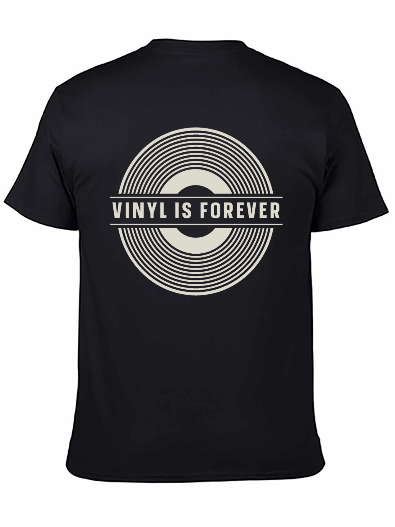 Vinyl is Forever Black T-Shirt