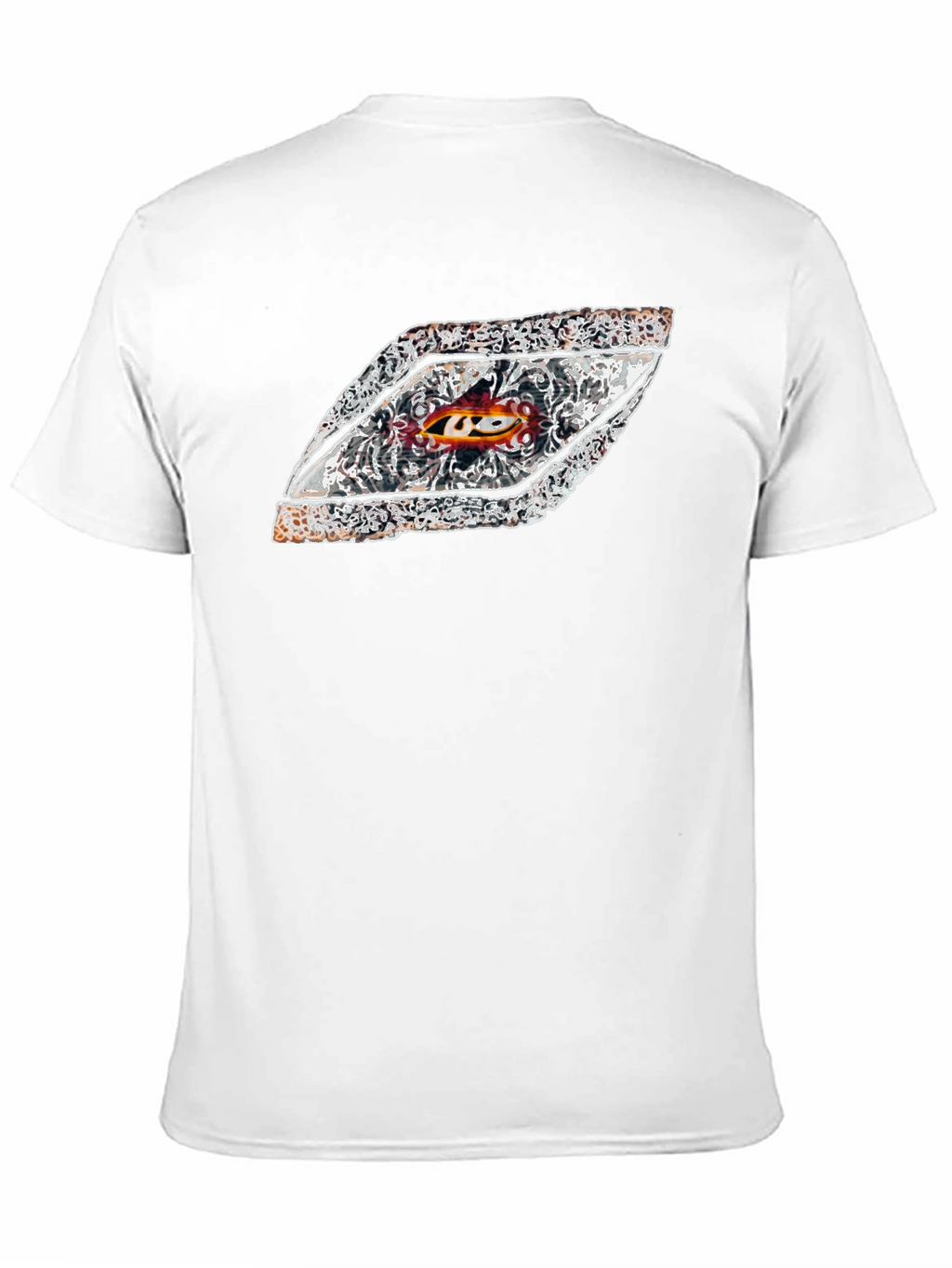 Eye-Catching Graphic Tee - Black