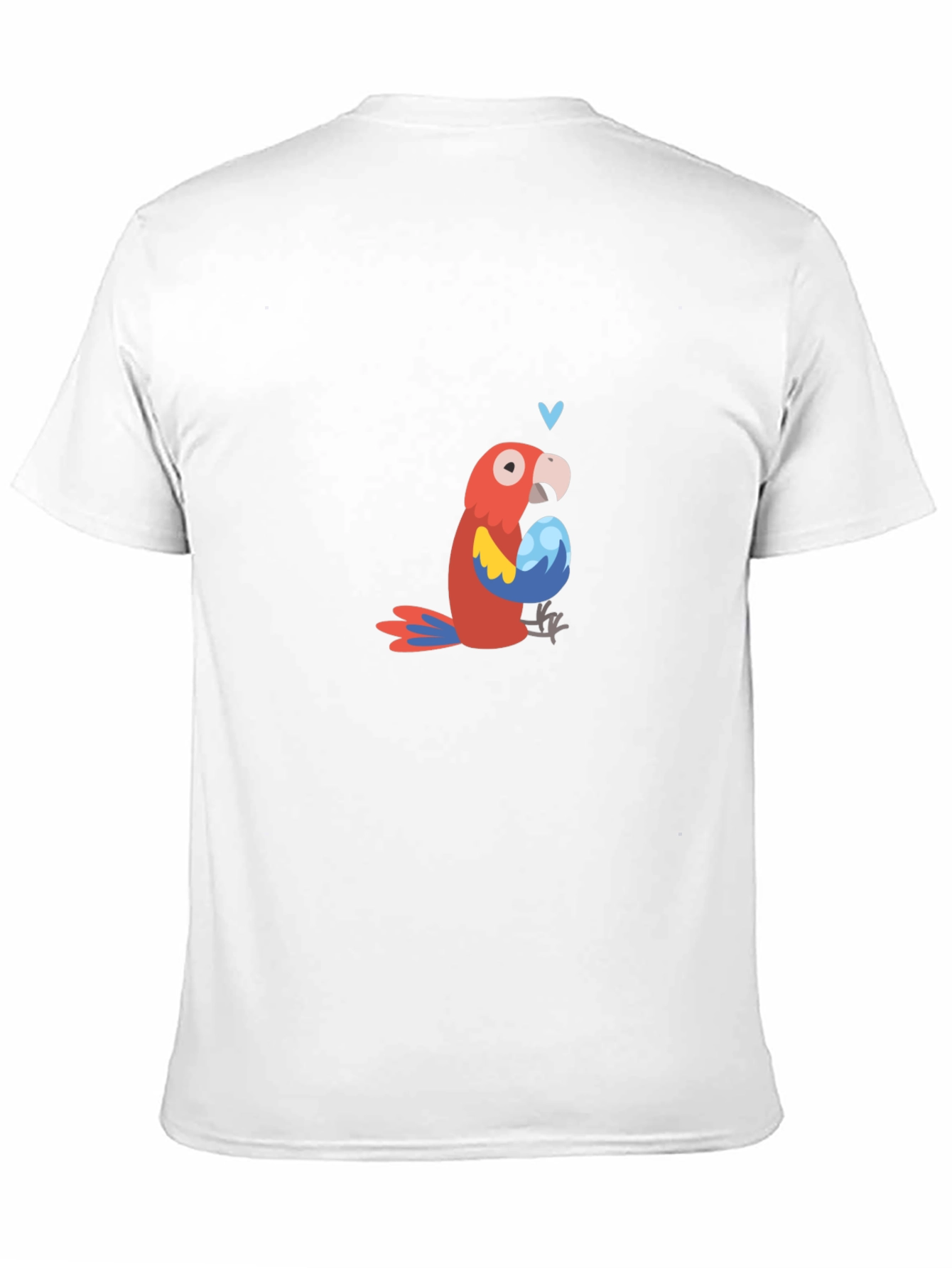 Parrot with Egg Graphic Tee