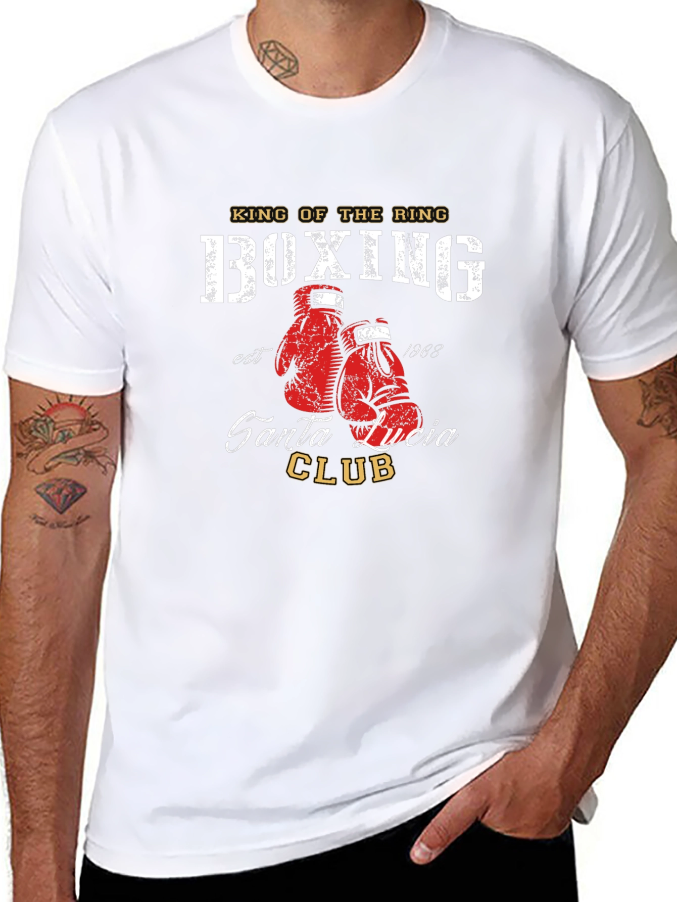 Boxing Club Graphic T-Shirt - King of the Ring