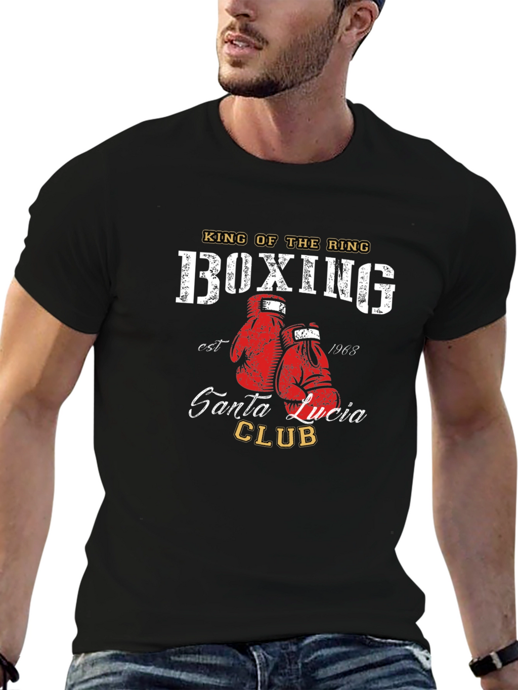 Boxing Club Graphic T-Shirt - King of the Ring