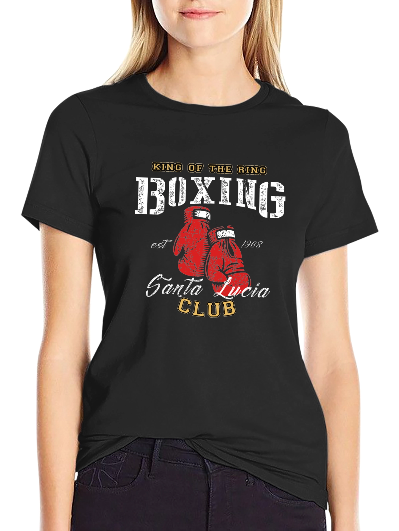 Boxing Club Graphic T-Shirt - King of the Ring