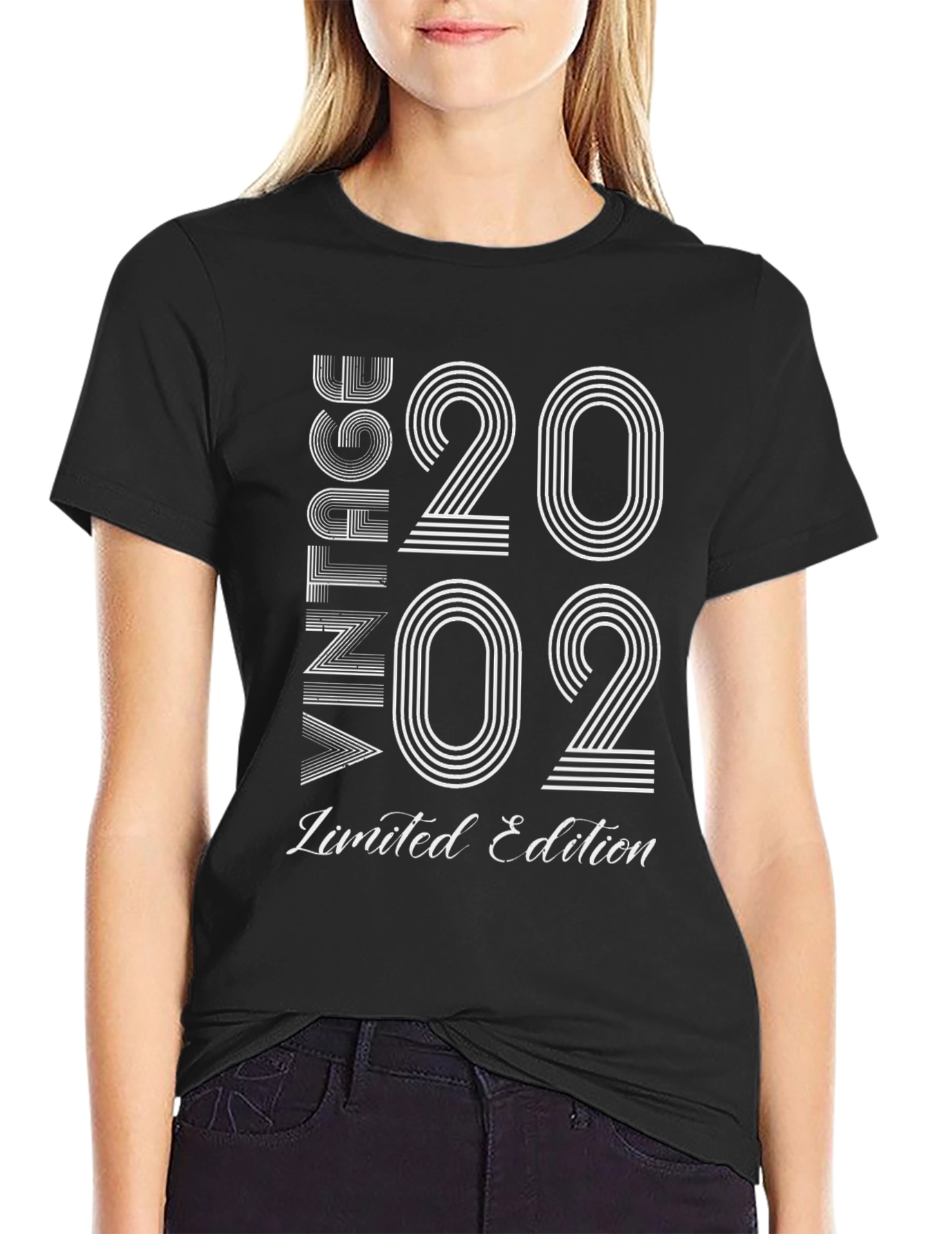 Vintage 2002 Limited Edition Black Tee