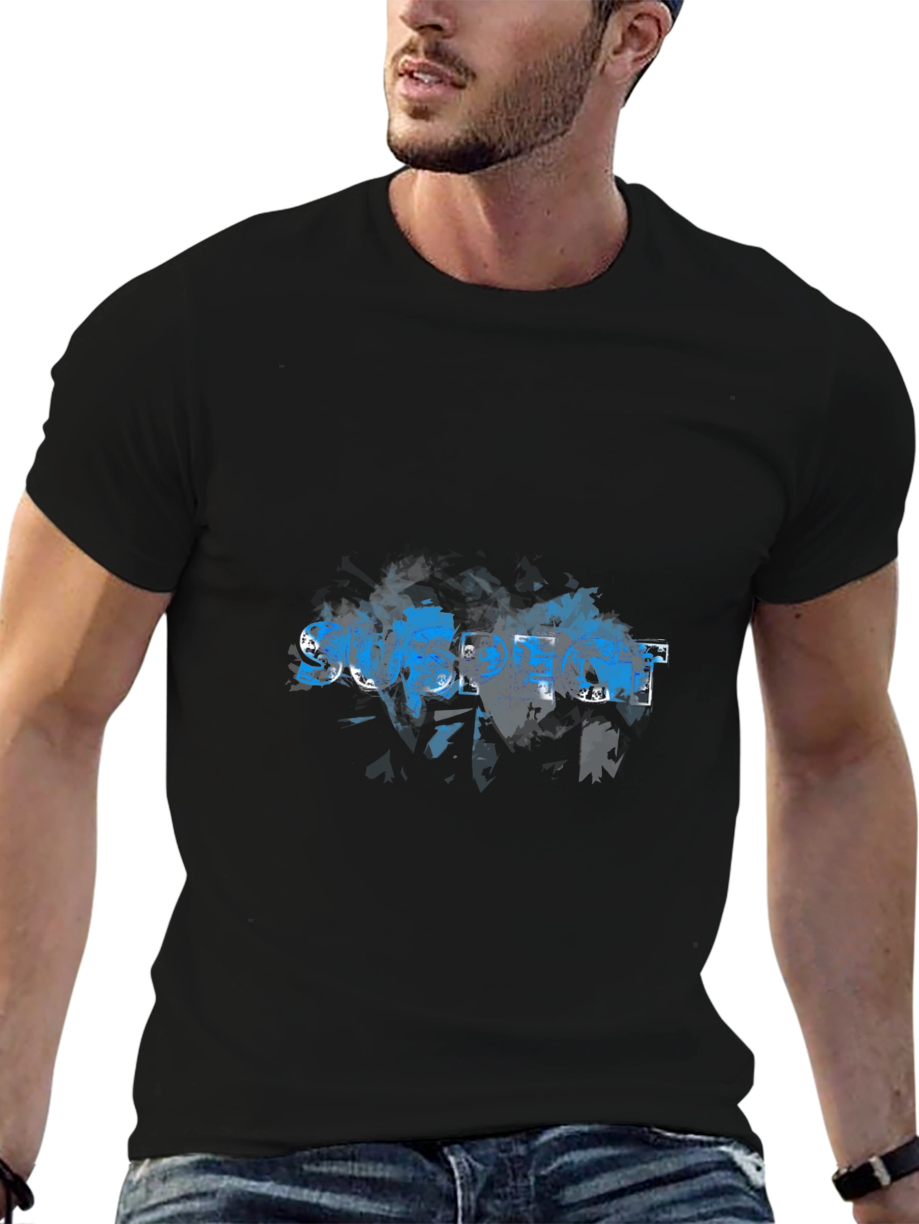 Subject Tee - Graphic Print Soft Cotton T-Shirt
