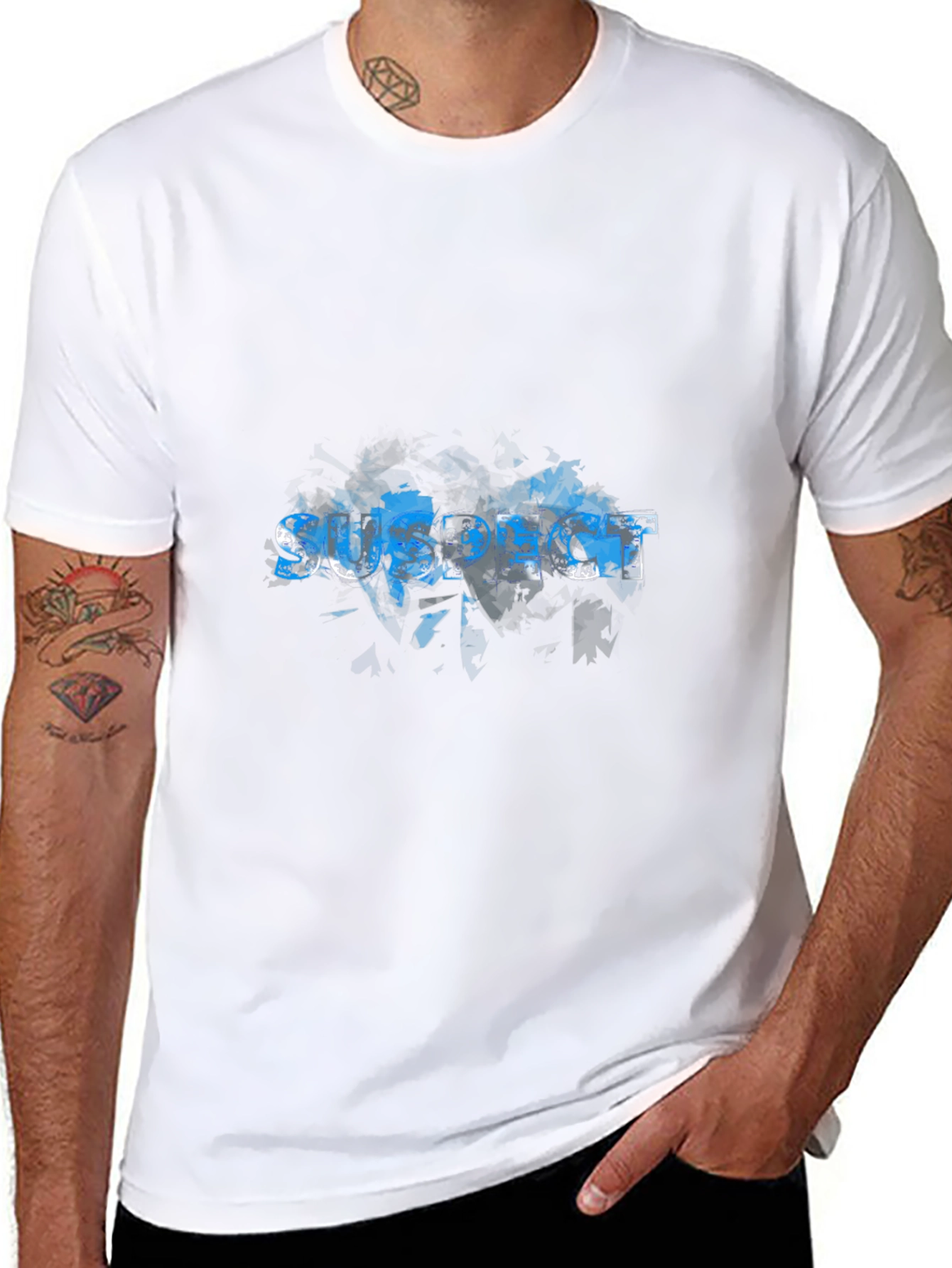 Subject Tee - Graphic Print Soft Cotton T-Shirt