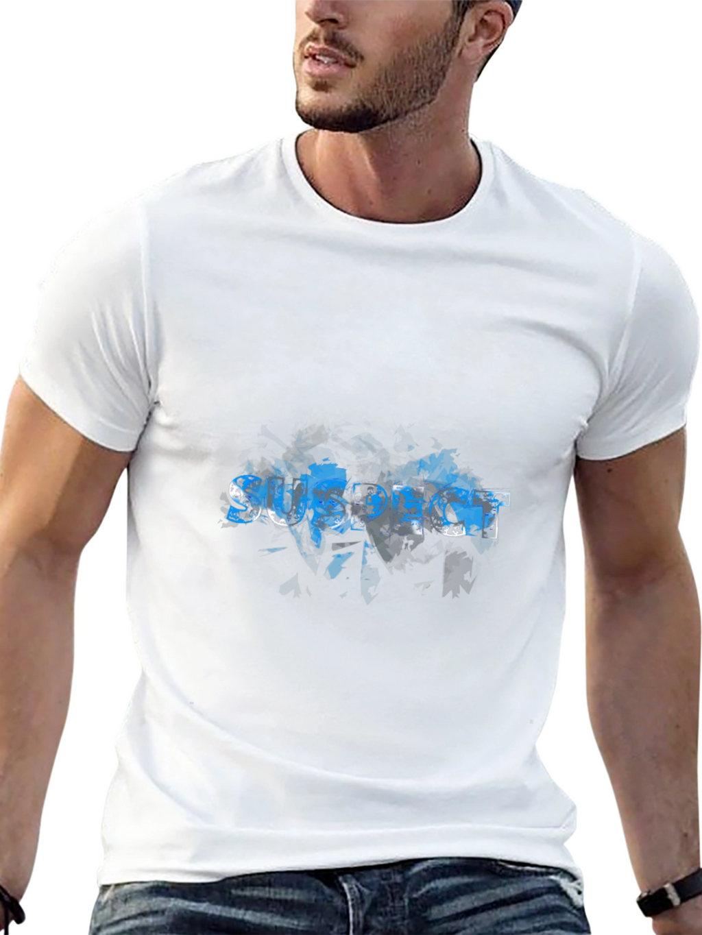 Subject Tee - Graphic Print Soft Cotton T-Shirt