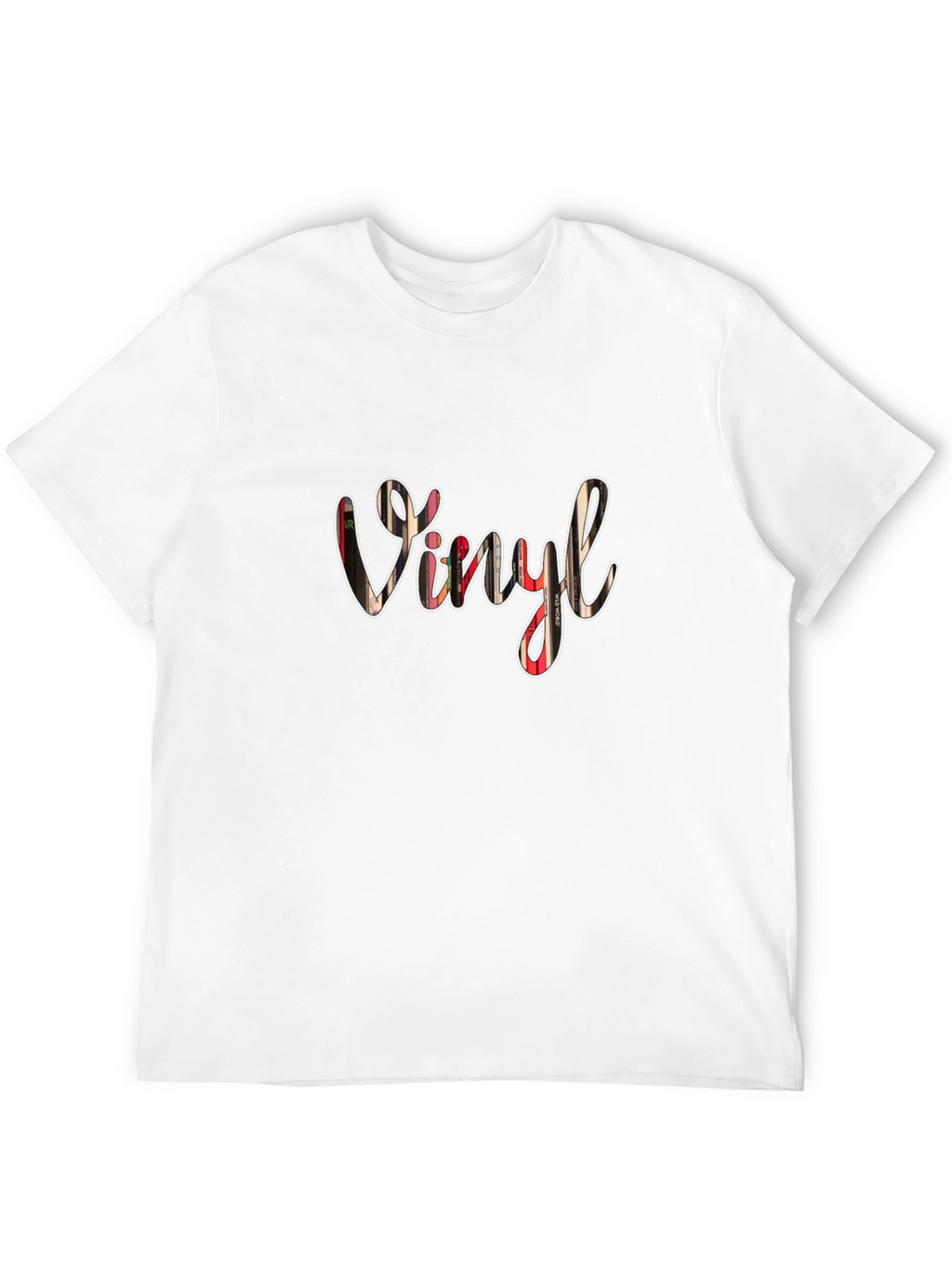 Vinyl Graphic T-Shirt - Black