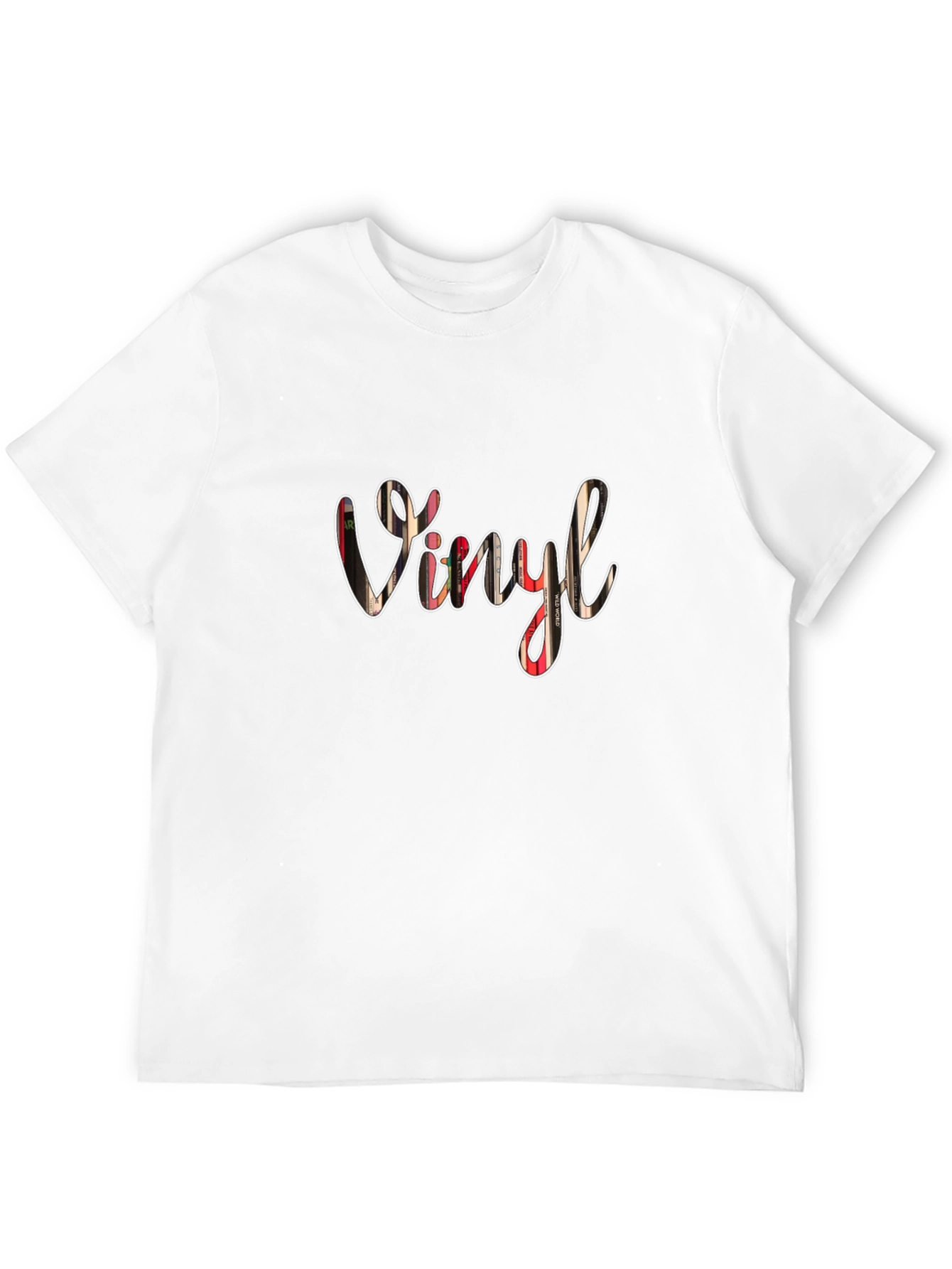 Vinyl Graphic T-Shirt - Black