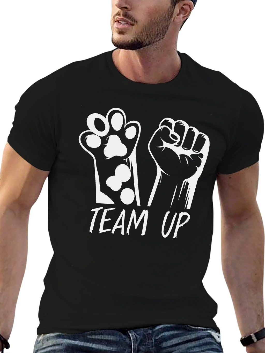Team Up Graphic Tee