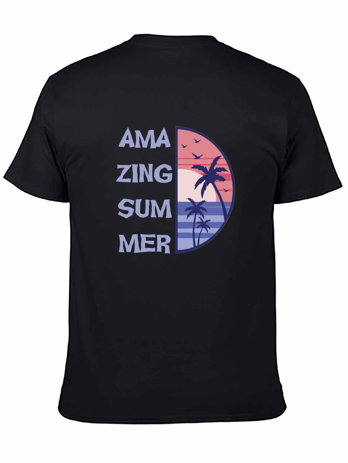 Amazing Summer T-Shirt - Beach Palm Design