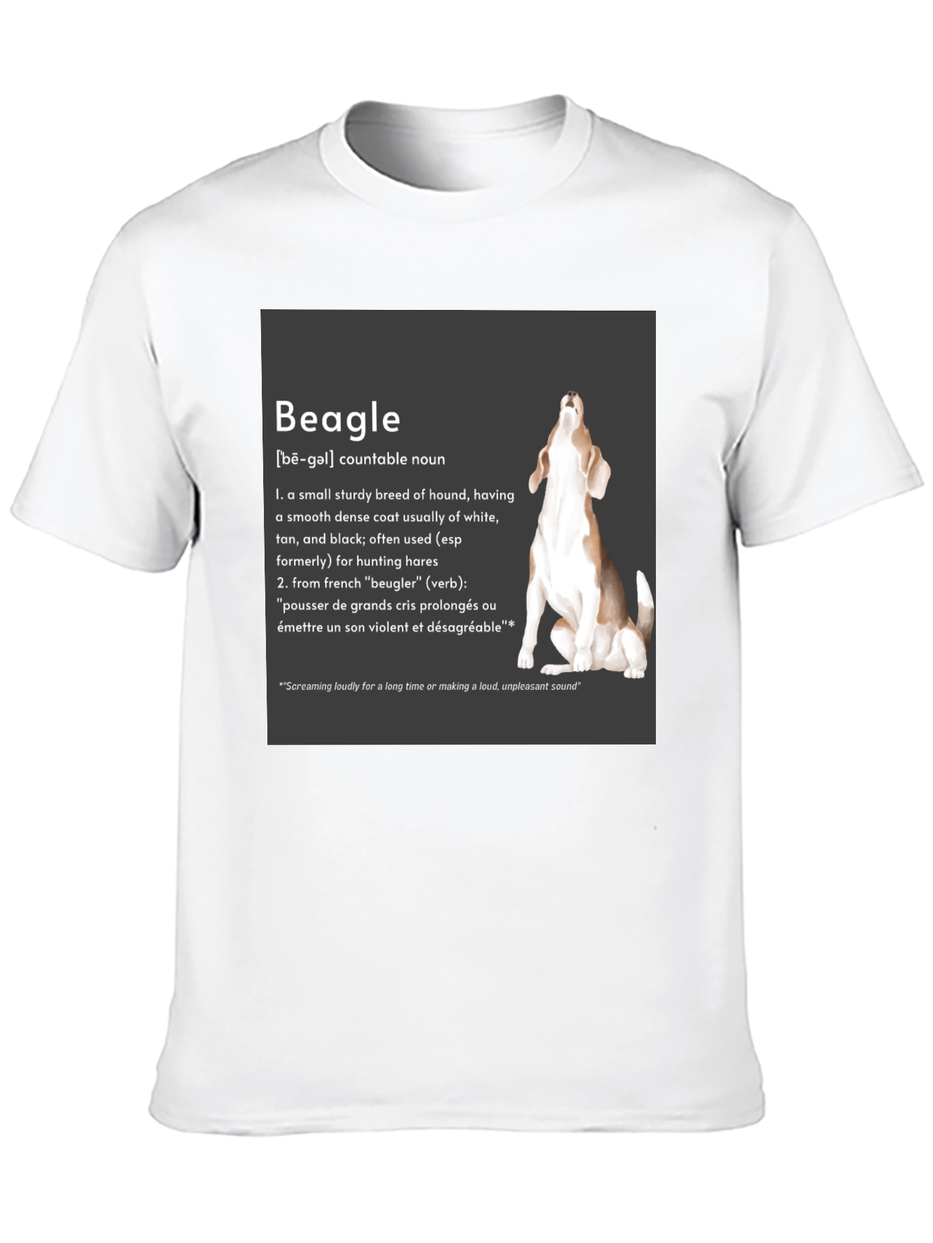 Beagle Definition Graphic T-Shirt