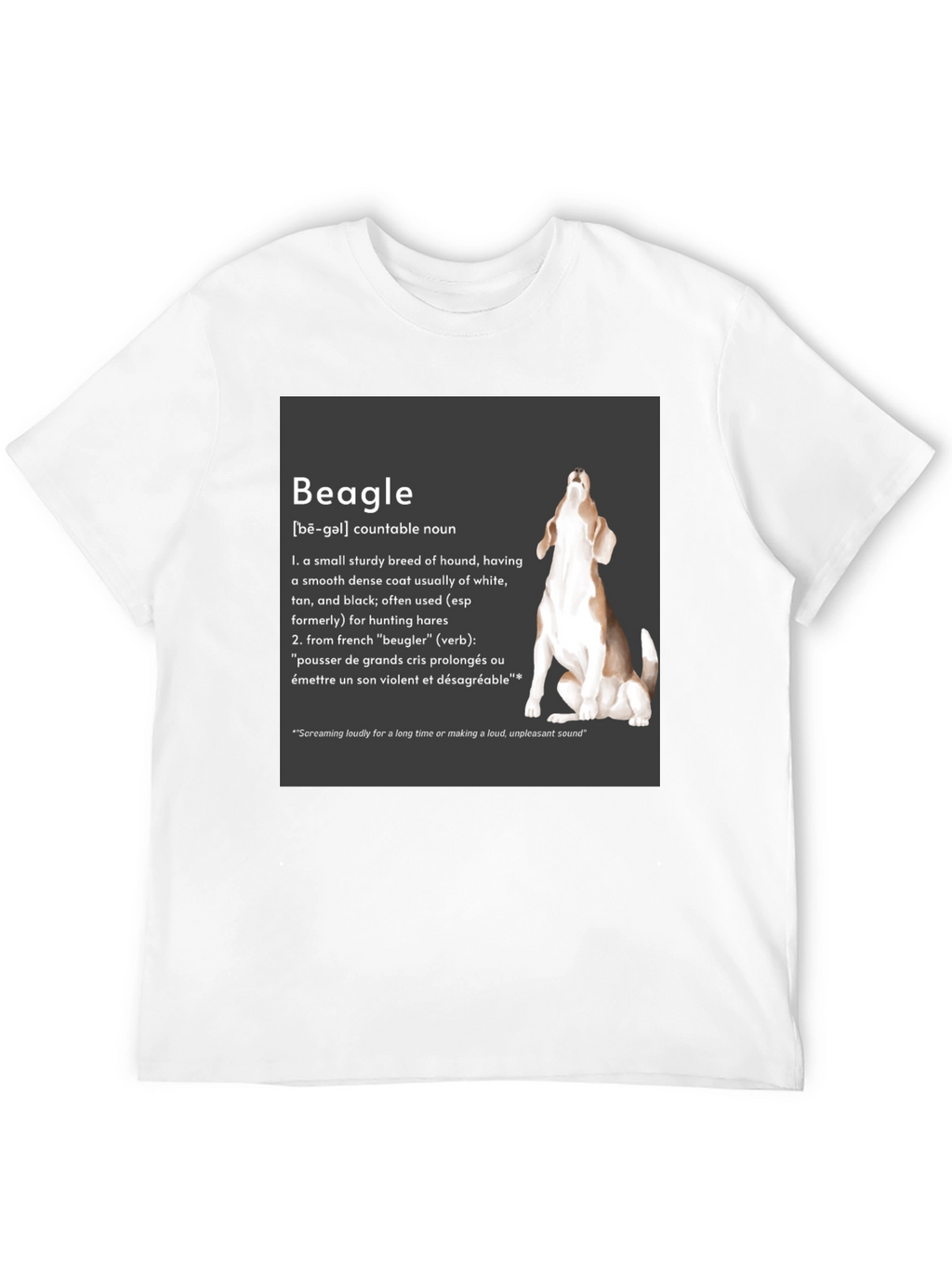 Beagle Definition Graphic T-Shirt