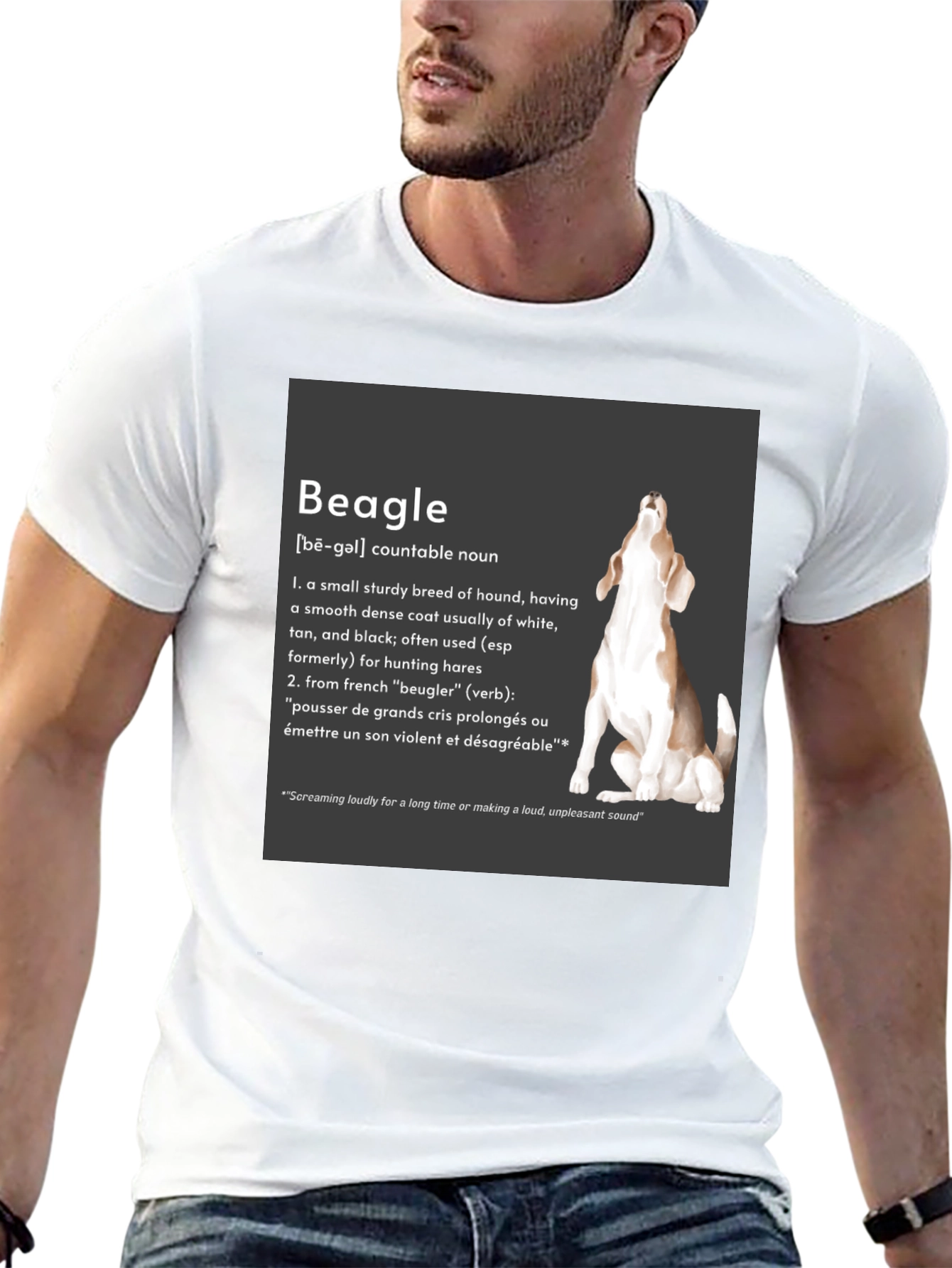 Beagle Definition Graphic T-Shirt