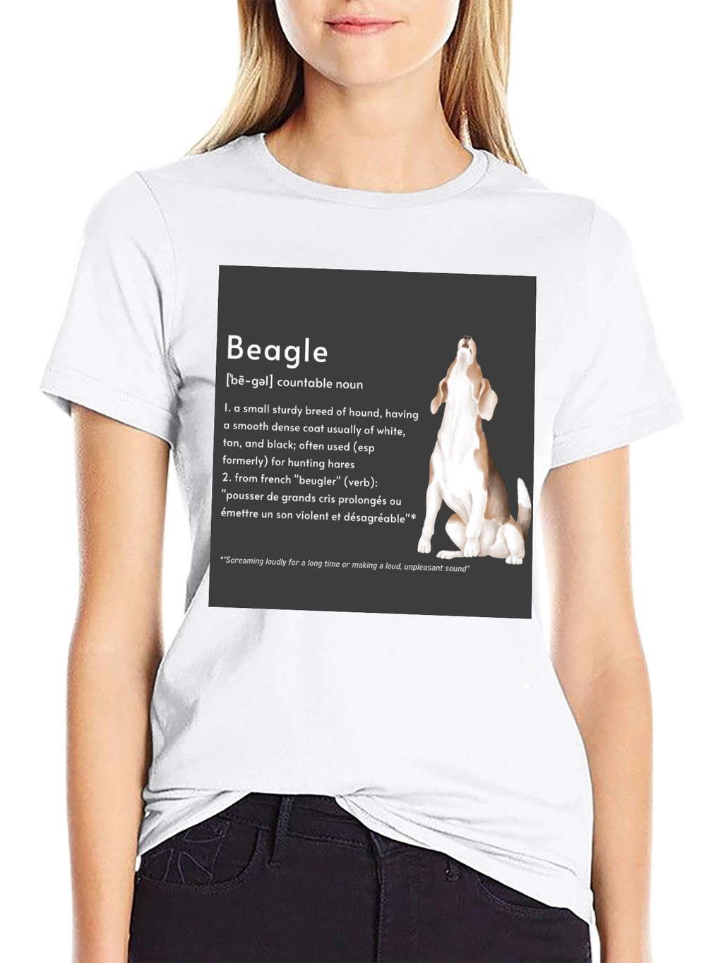 Beagle Definition Graphic T-Shirt
