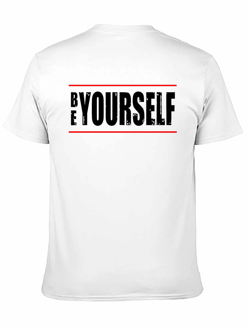 Be Yourself Graphic Tee - Mens Black T-Shirt