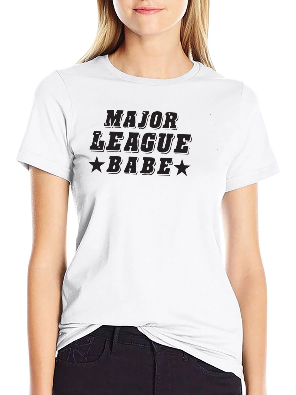 Major League Babe Black T-Shirt