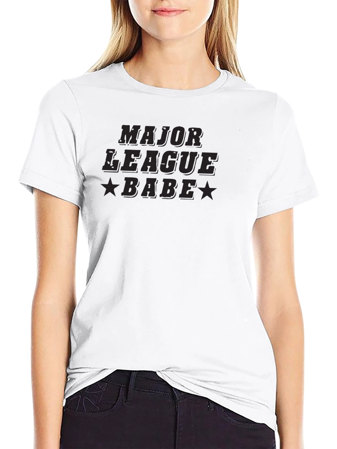 Major League Babe Black T-Shirt
