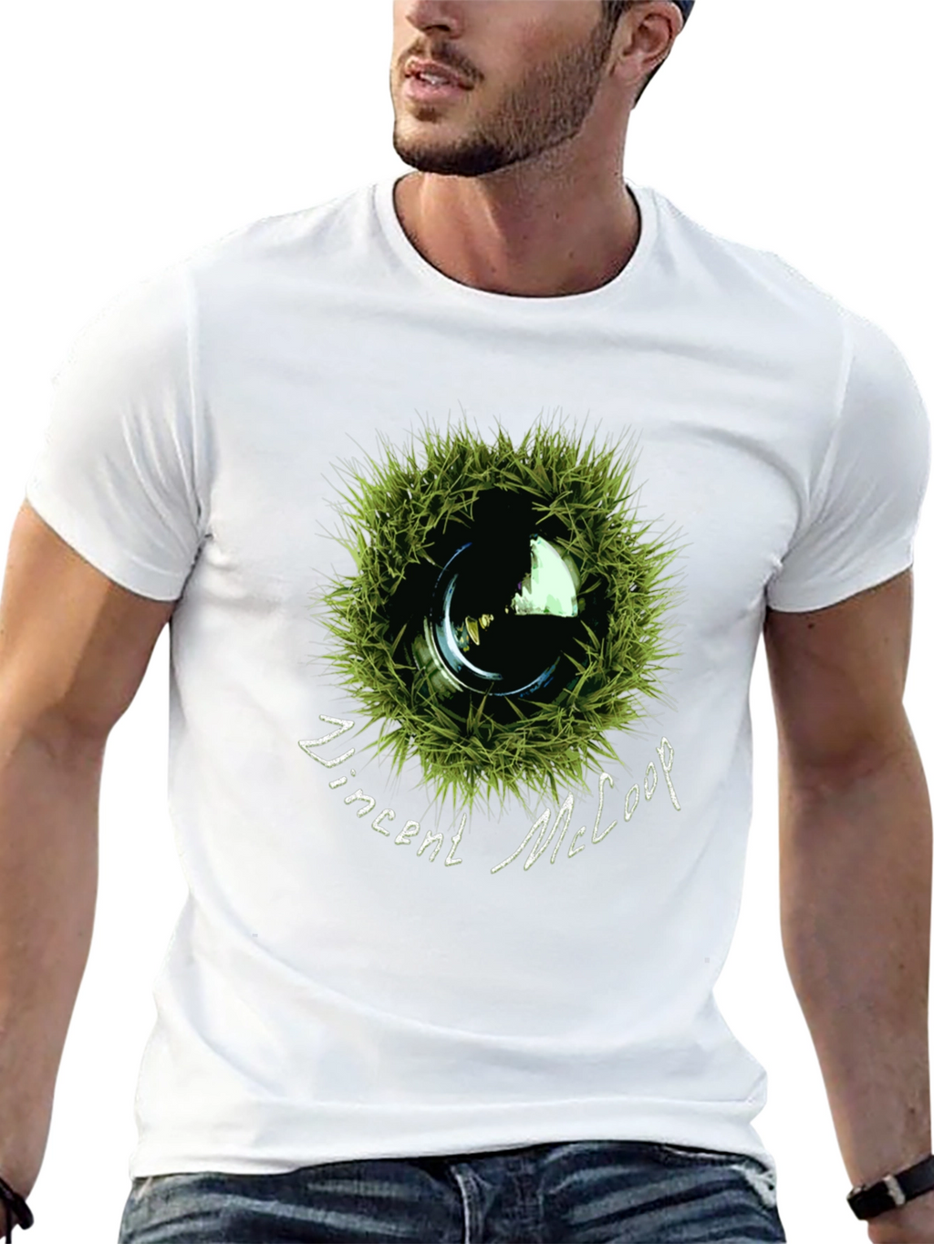 Vincent McLoop T-Shirt - Artistic Camera Lens Design