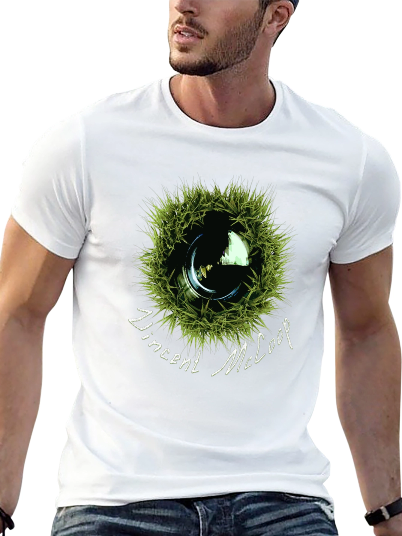 Vincent McLoop T-Shirt - Artistic Camera Lens Design