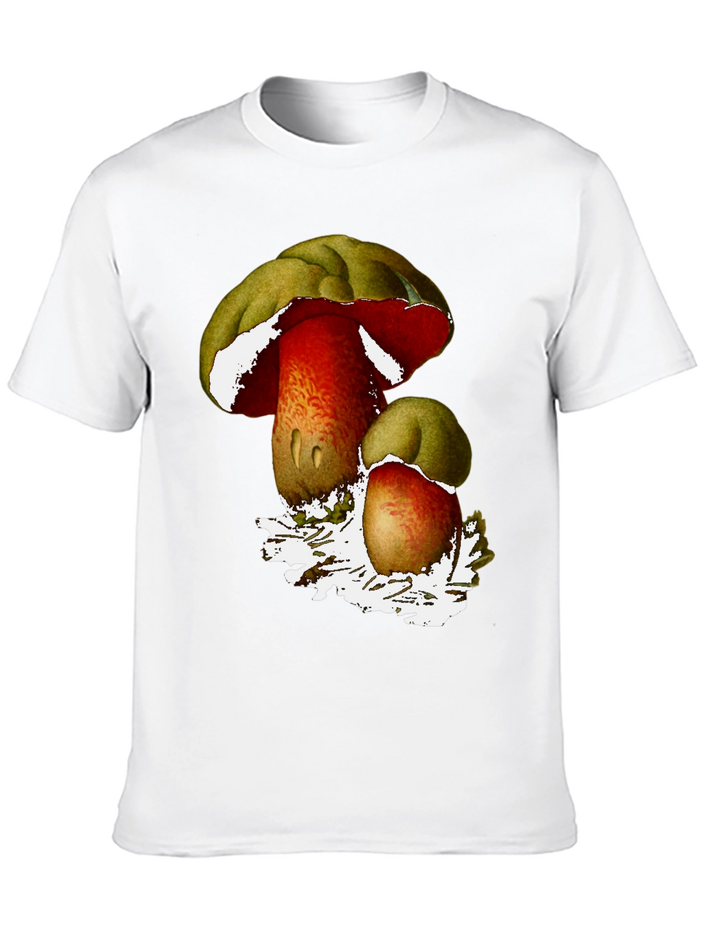 Mushroom Graphic T-Shirt - Unique Nature Design
