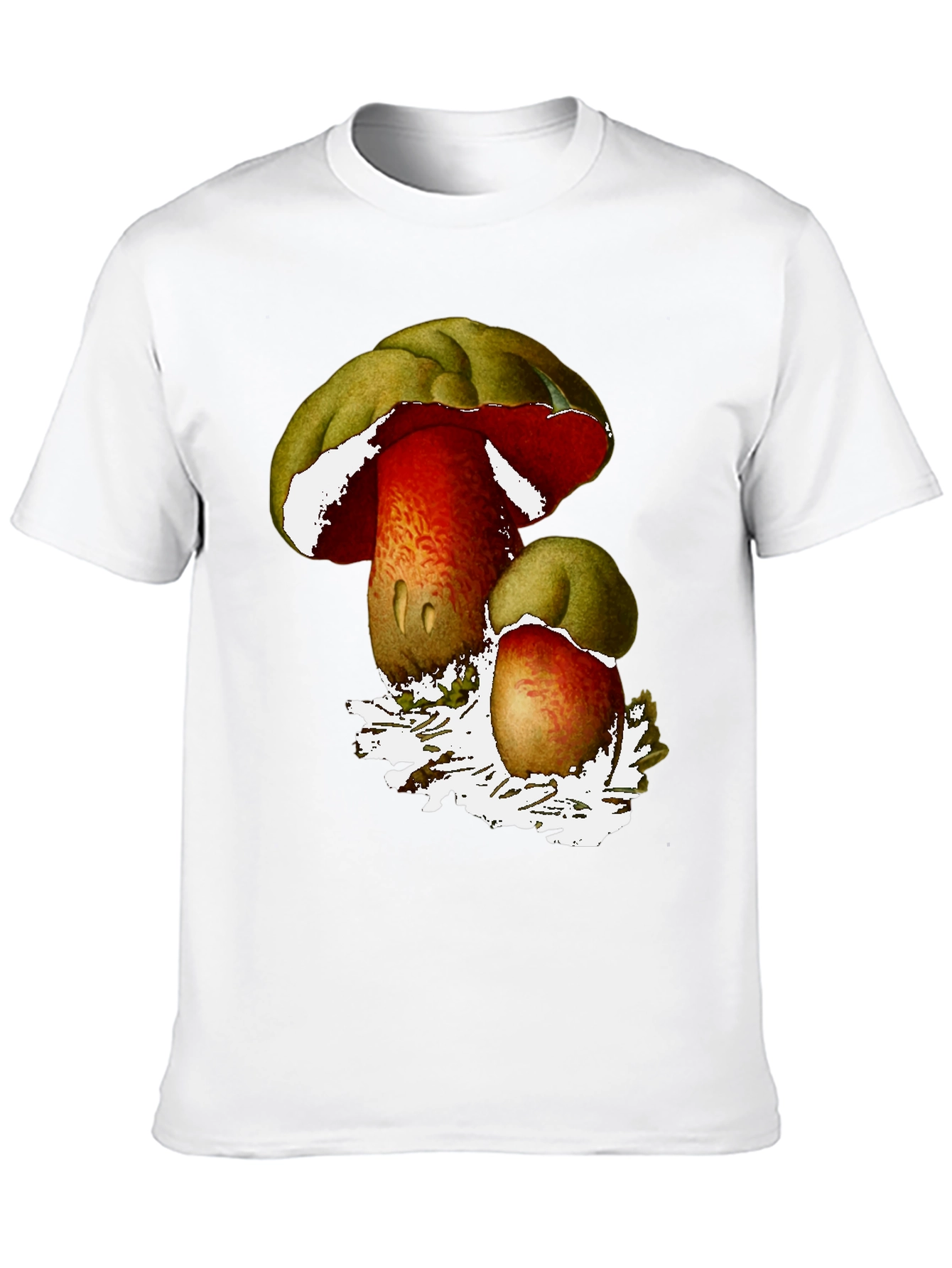 Mushroom Graphic T-Shirt - Unique Nature Design