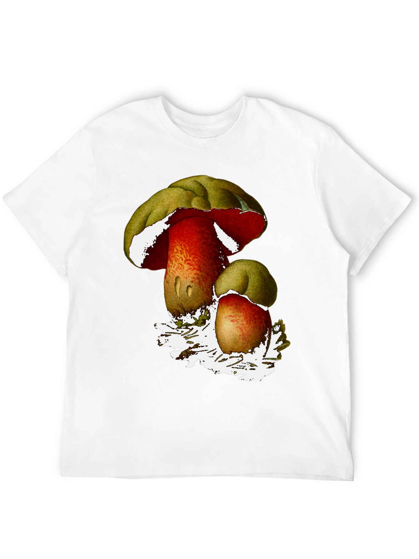 Mushroom Graphic T-Shirt - Unique Nature Design