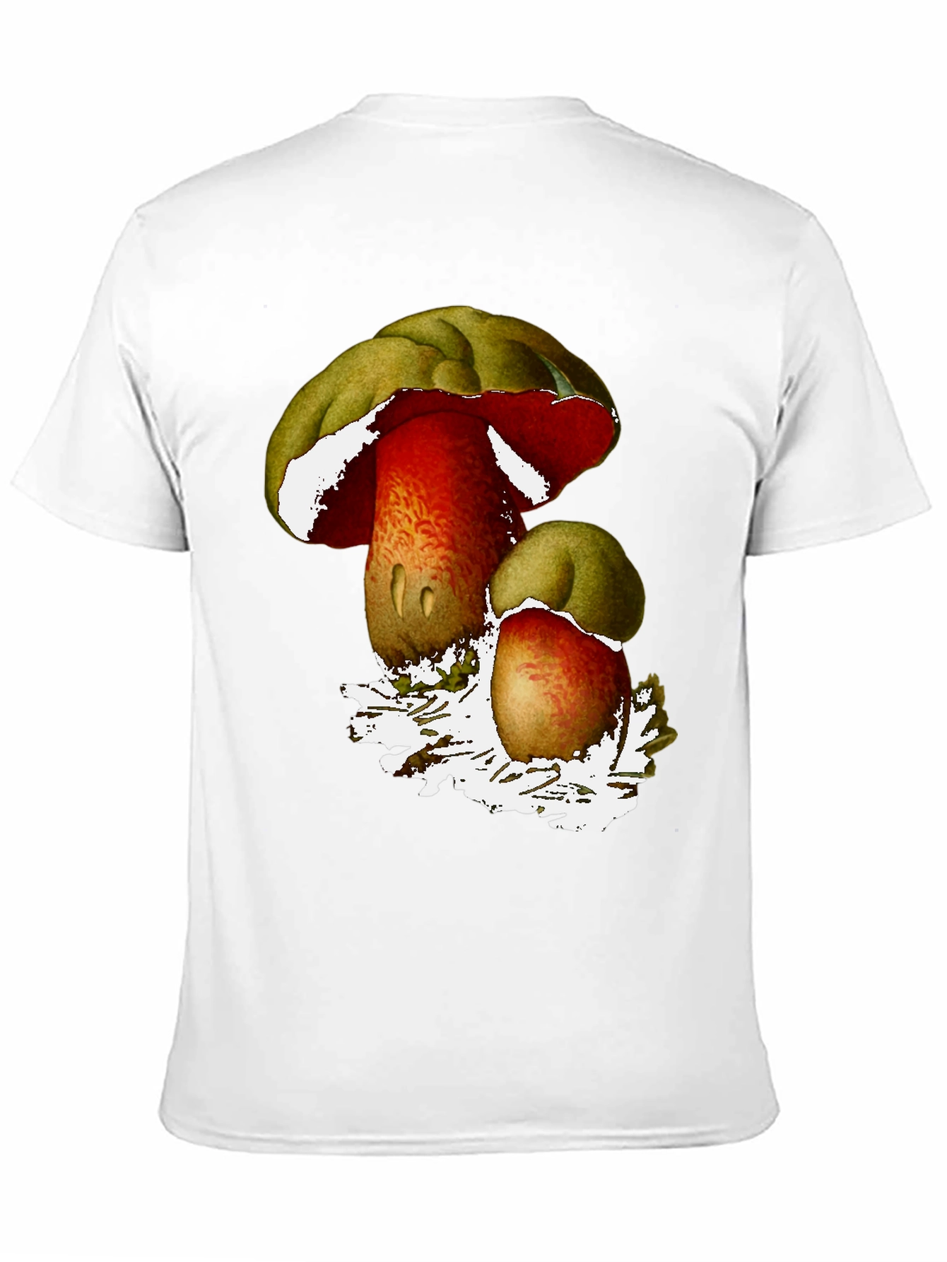 Mushroom Graphic T-Shirt - Unique Nature Design