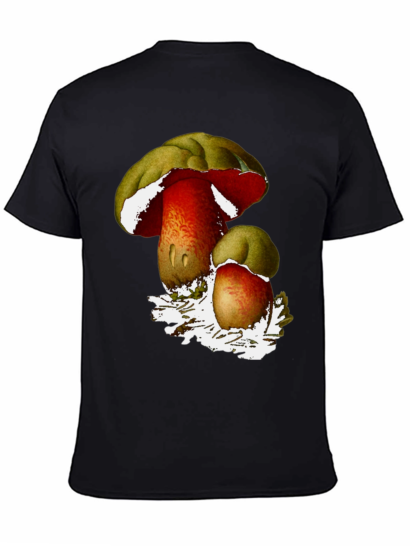 Mushroom Graphic T-Shirt - Unique Nature Design