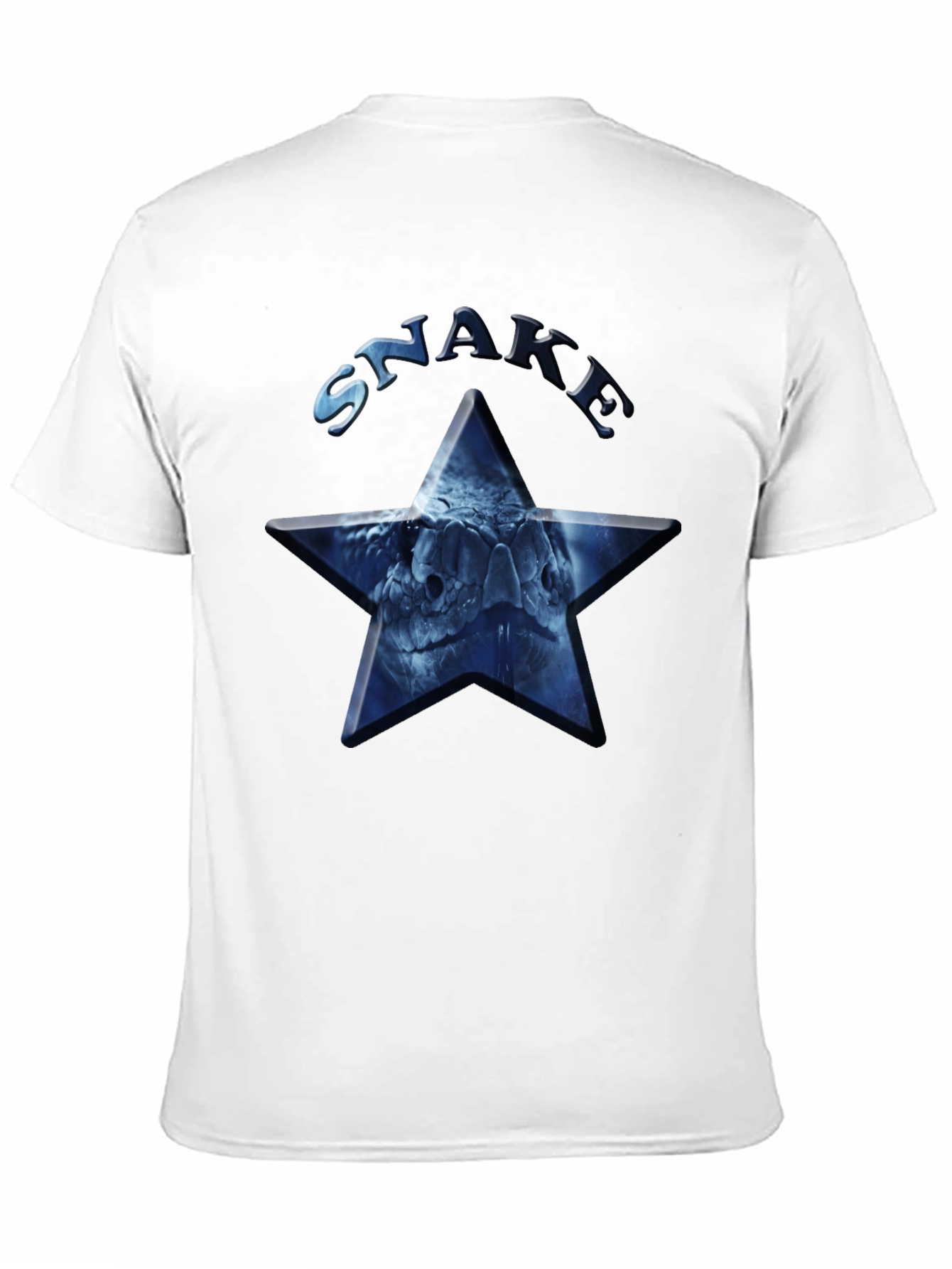 Snake Star Graphic Tee - Mens Black T-Shirt