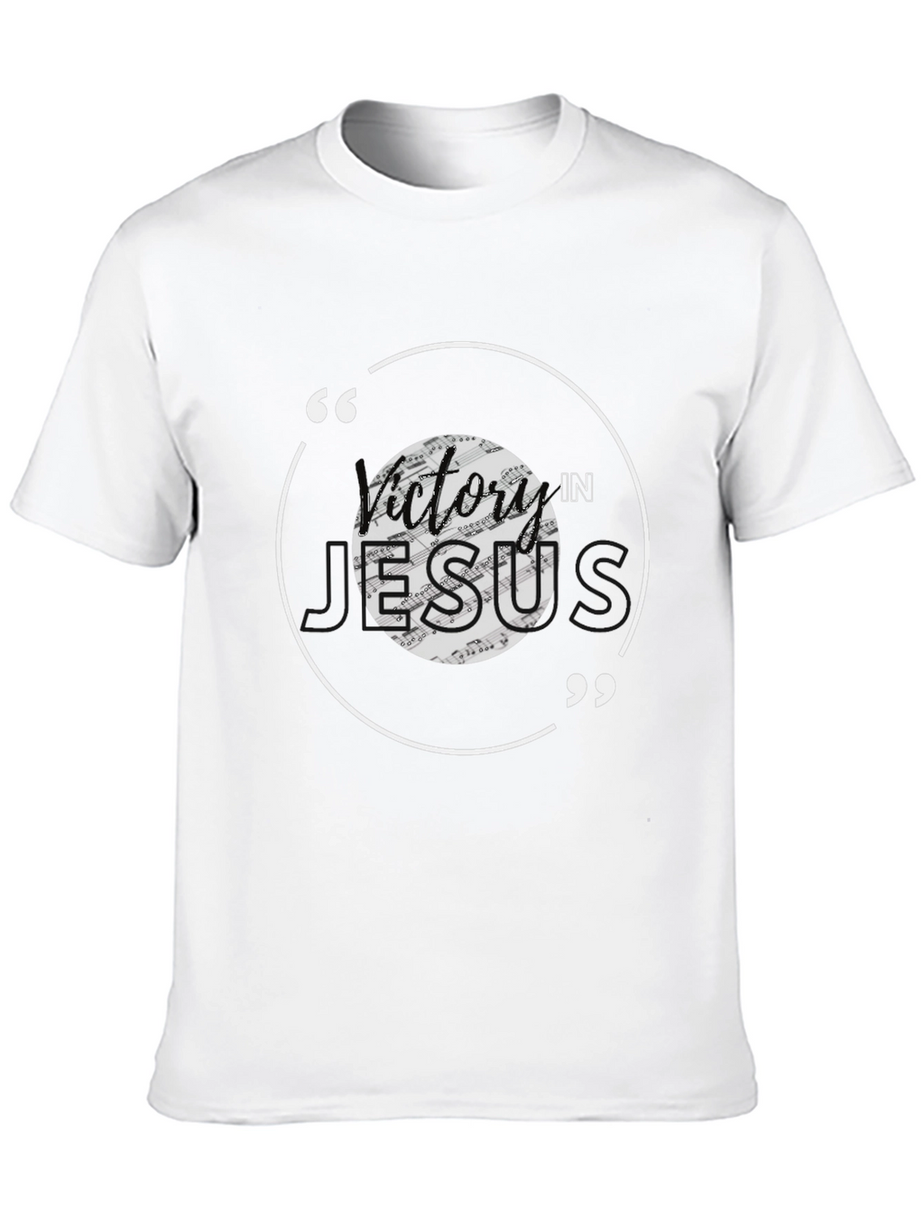 Victory in Jesus Graphic T-Shirt