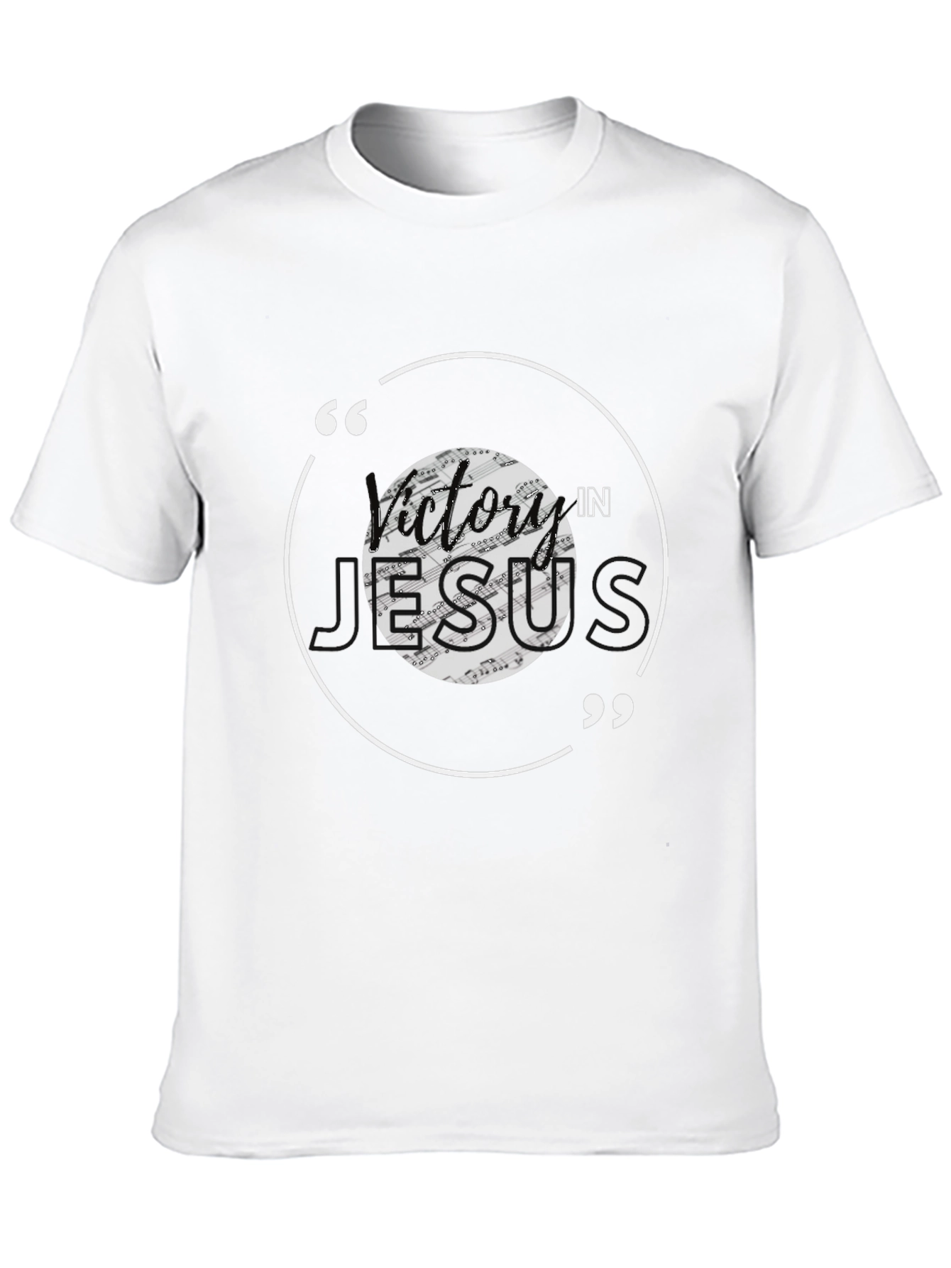 Victory in Jesus Graphic T-Shirt