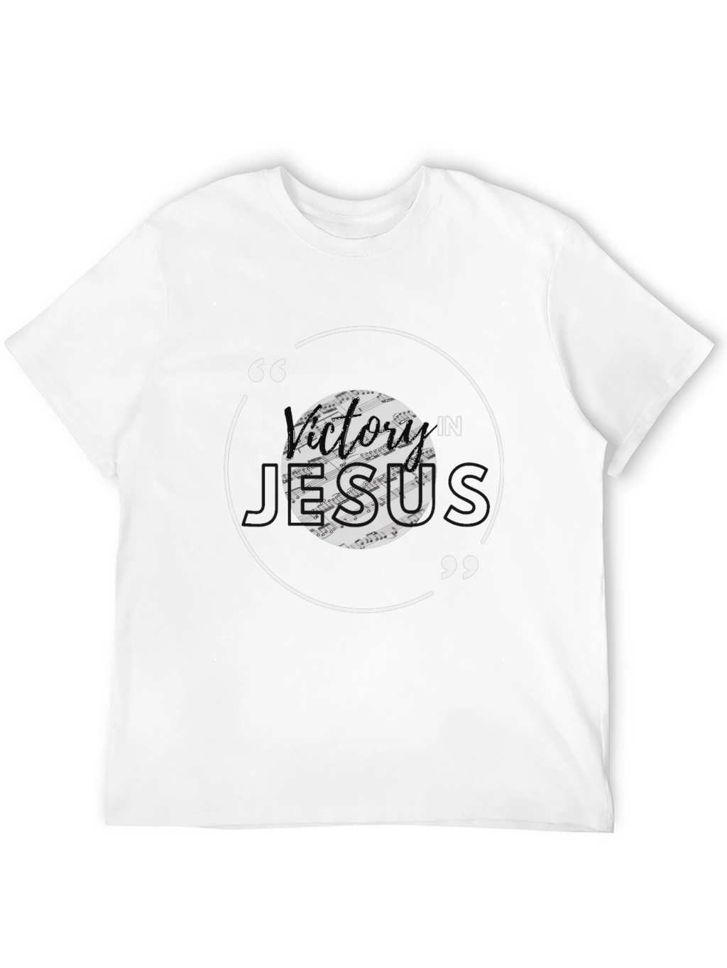 Victory in Jesus Graphic T-Shirt