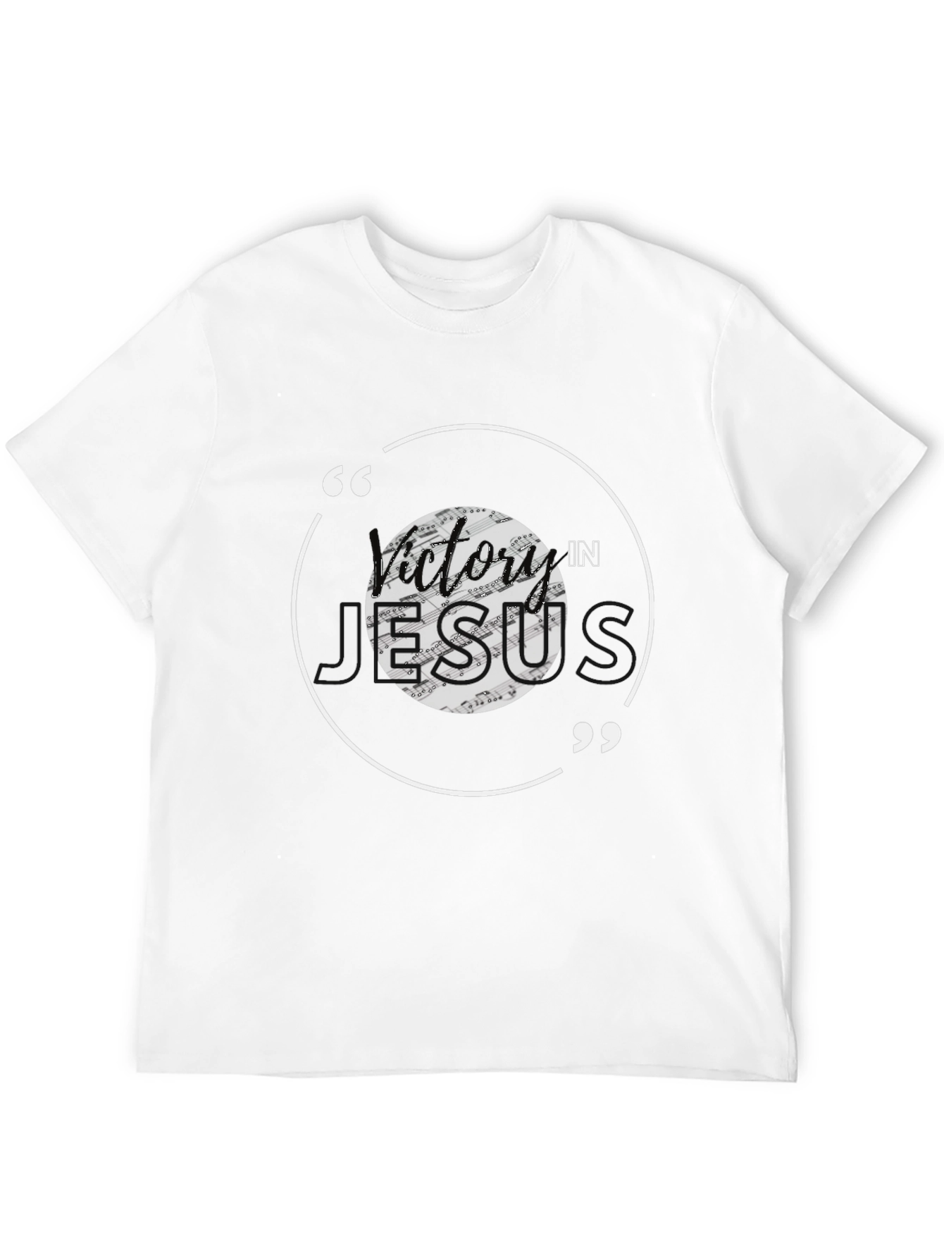 Victory in Jesus Graphic T-Shirt