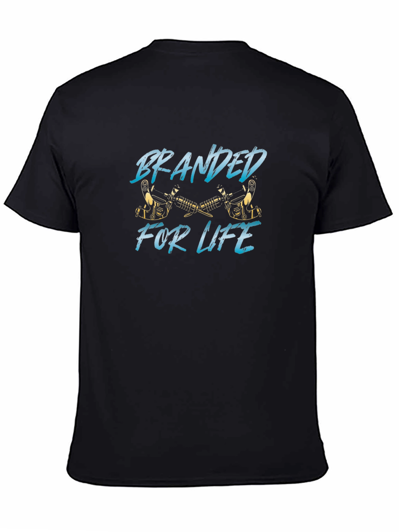 Branded for Life Tattoo Artist Black T-Shirt