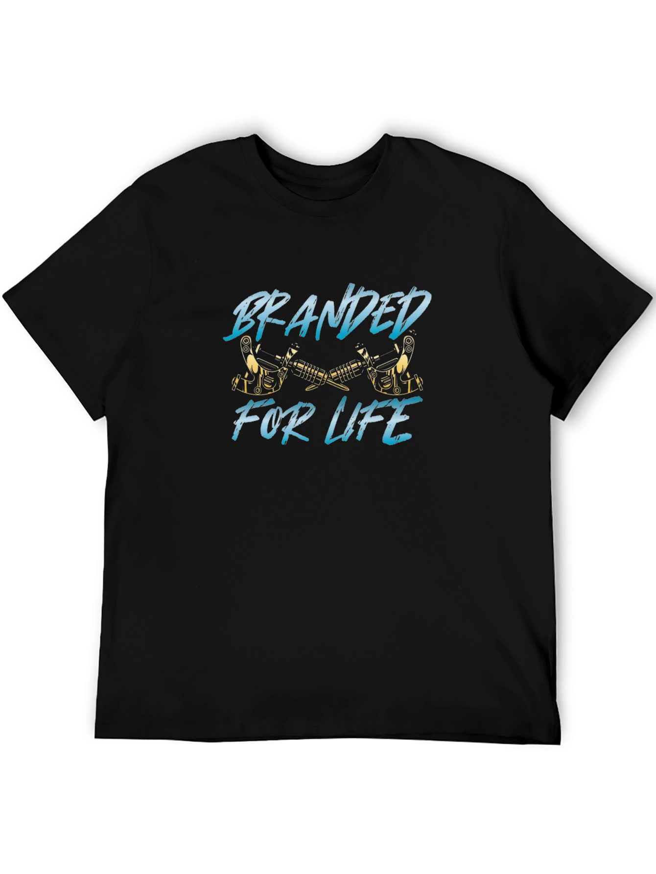 Branded for Life Tattoo Artist Black T-Shirt