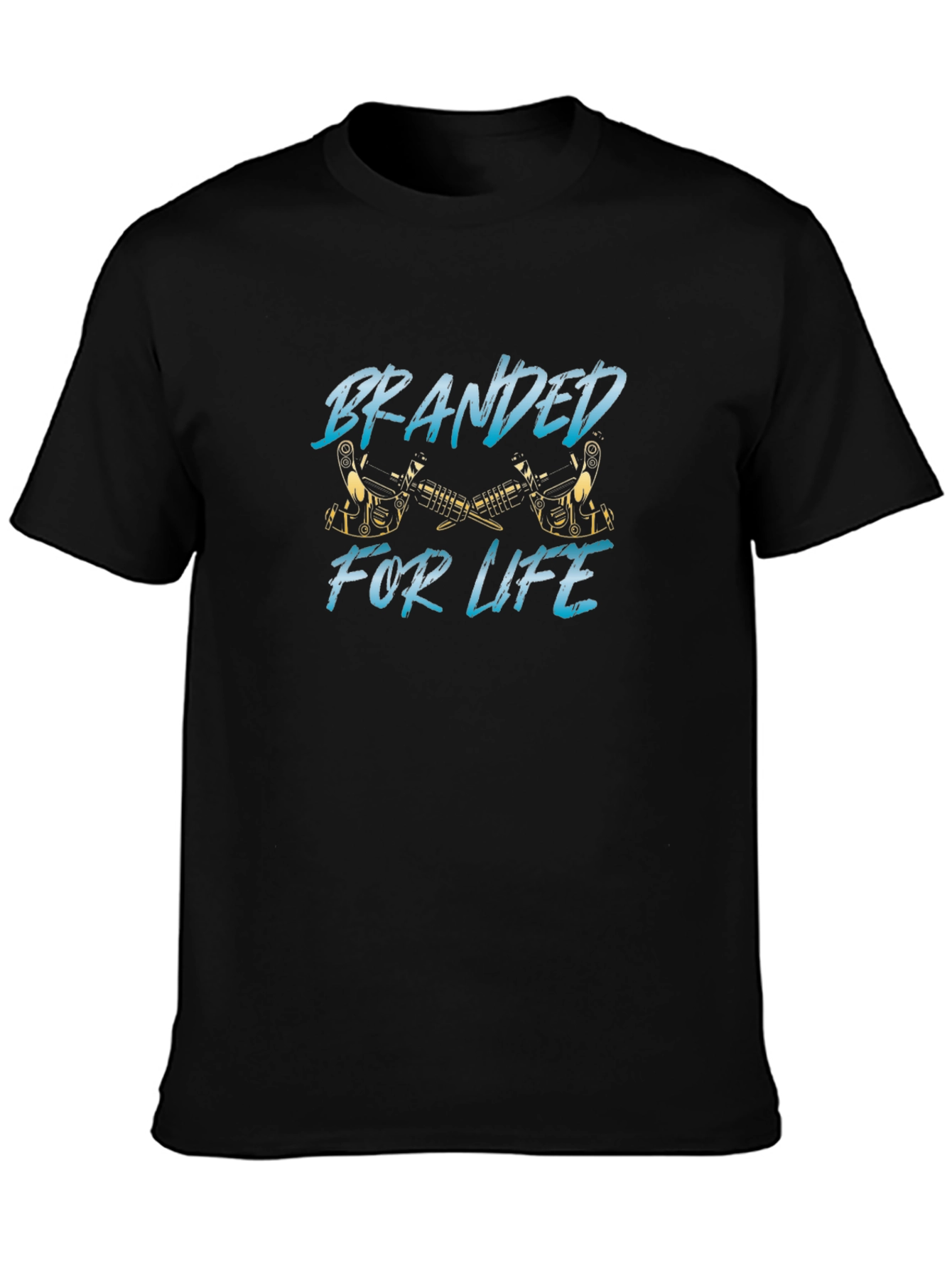 Branded for Life Tattoo Artist Black T-Shirt