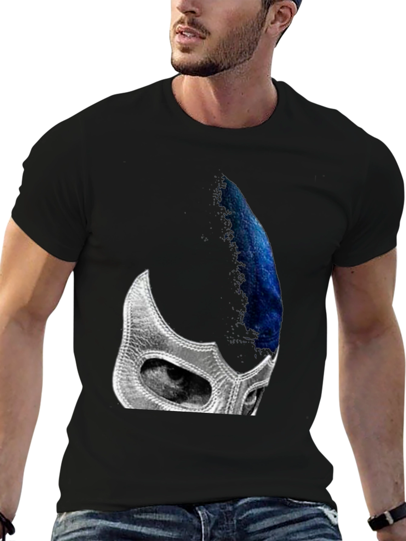 Wrestler Mask T-Shirt - Unique Graphic Tee