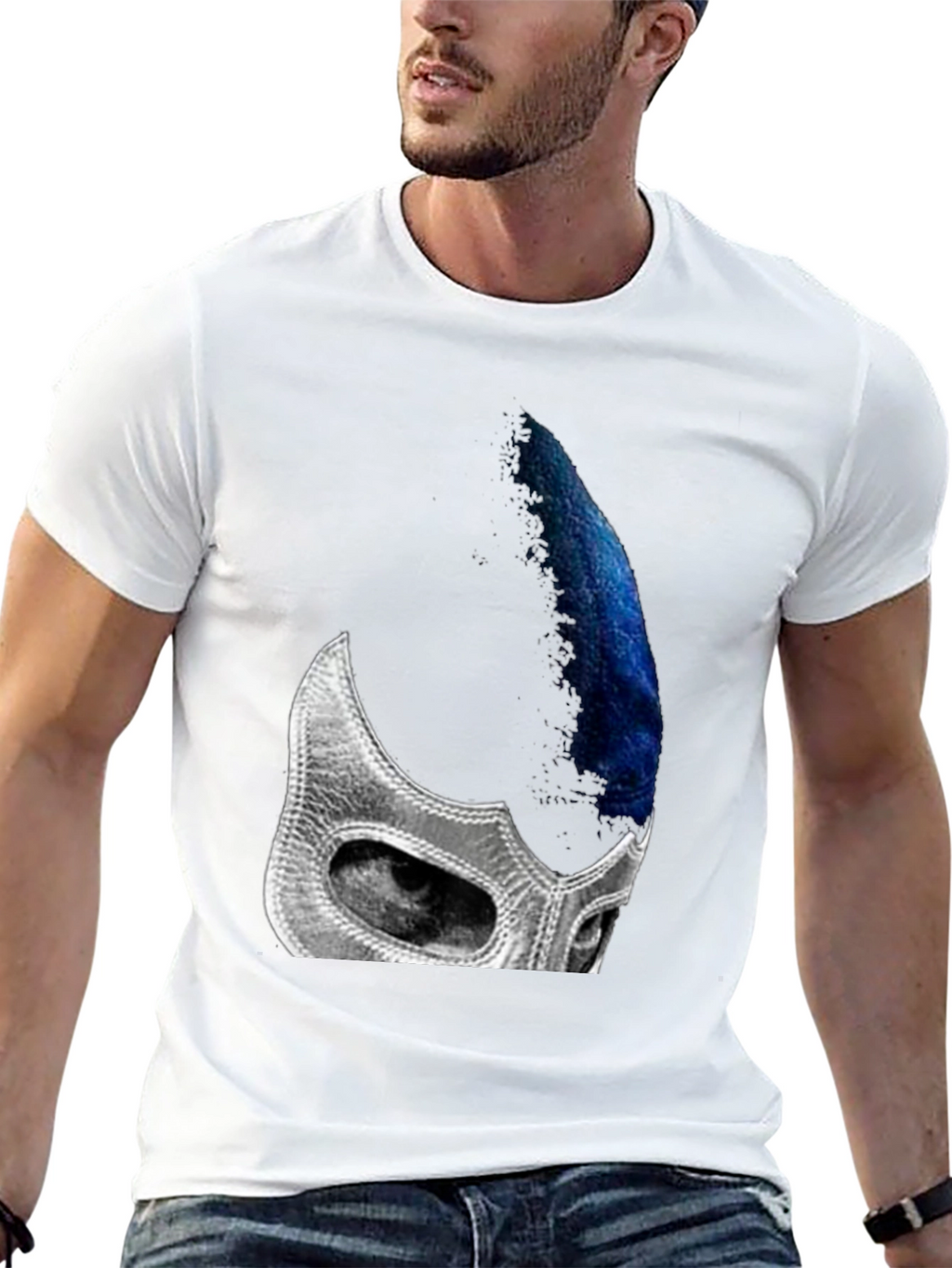 Wrestler Mask T-Shirt - Unique Graphic Tee