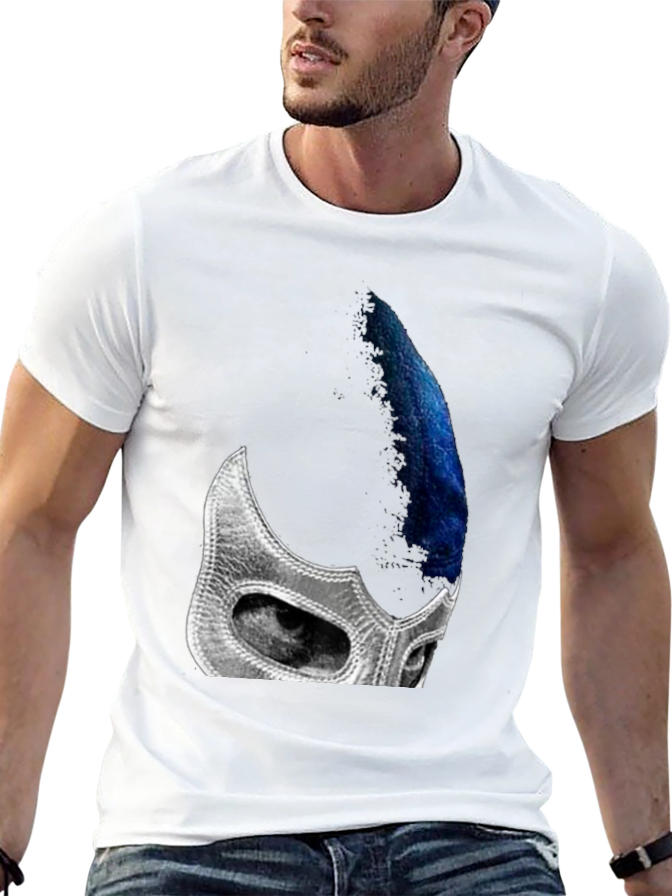 Wrestler Mask T-Shirt - Unique Graphic Tee