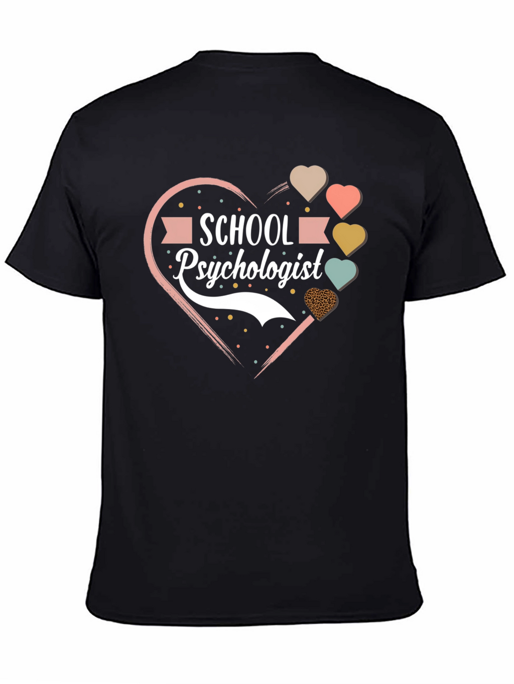 School Psychologist Heart T-Shirt