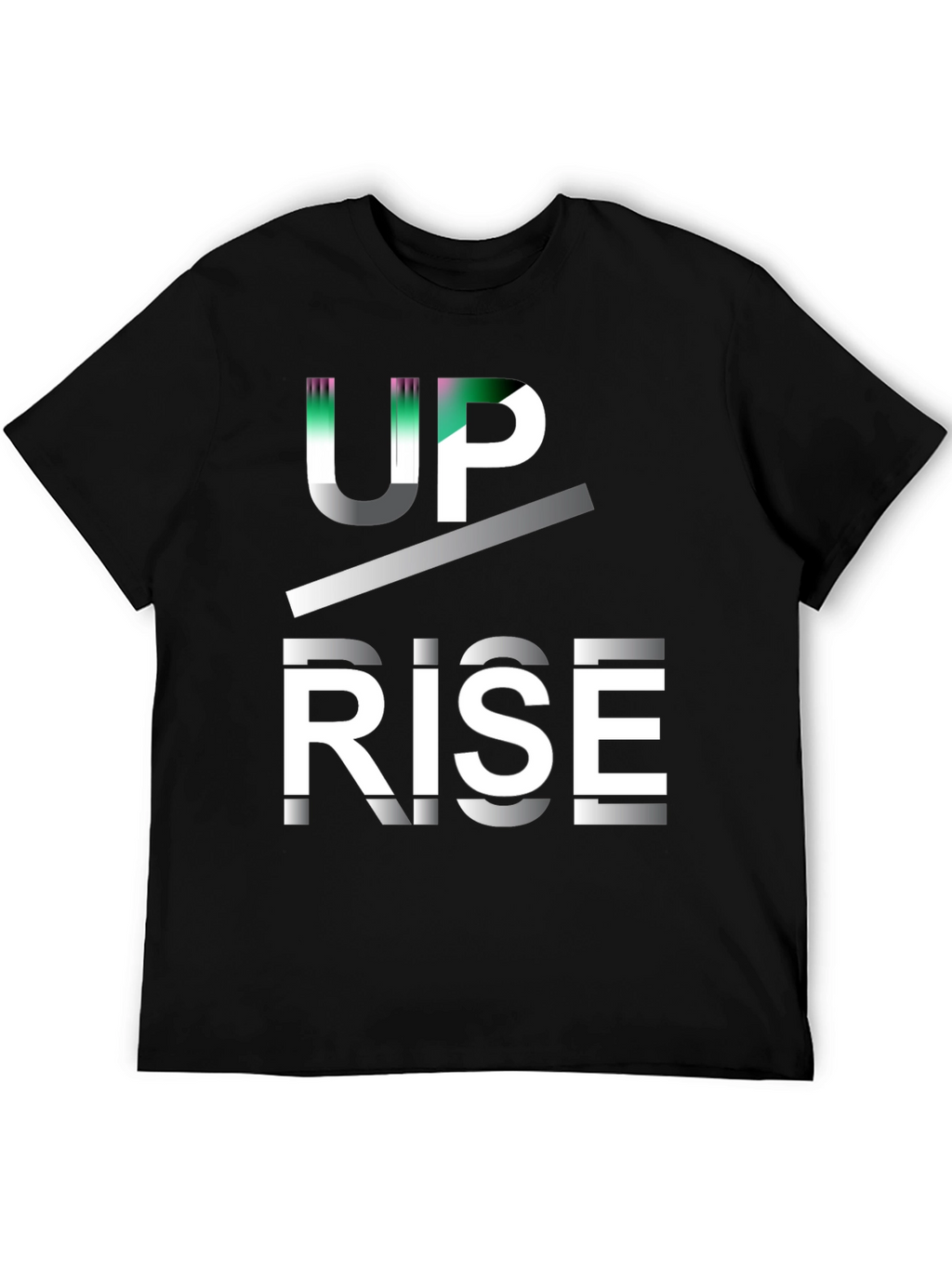 Up Rise Graphic Tee - Modern Design Bold Statement