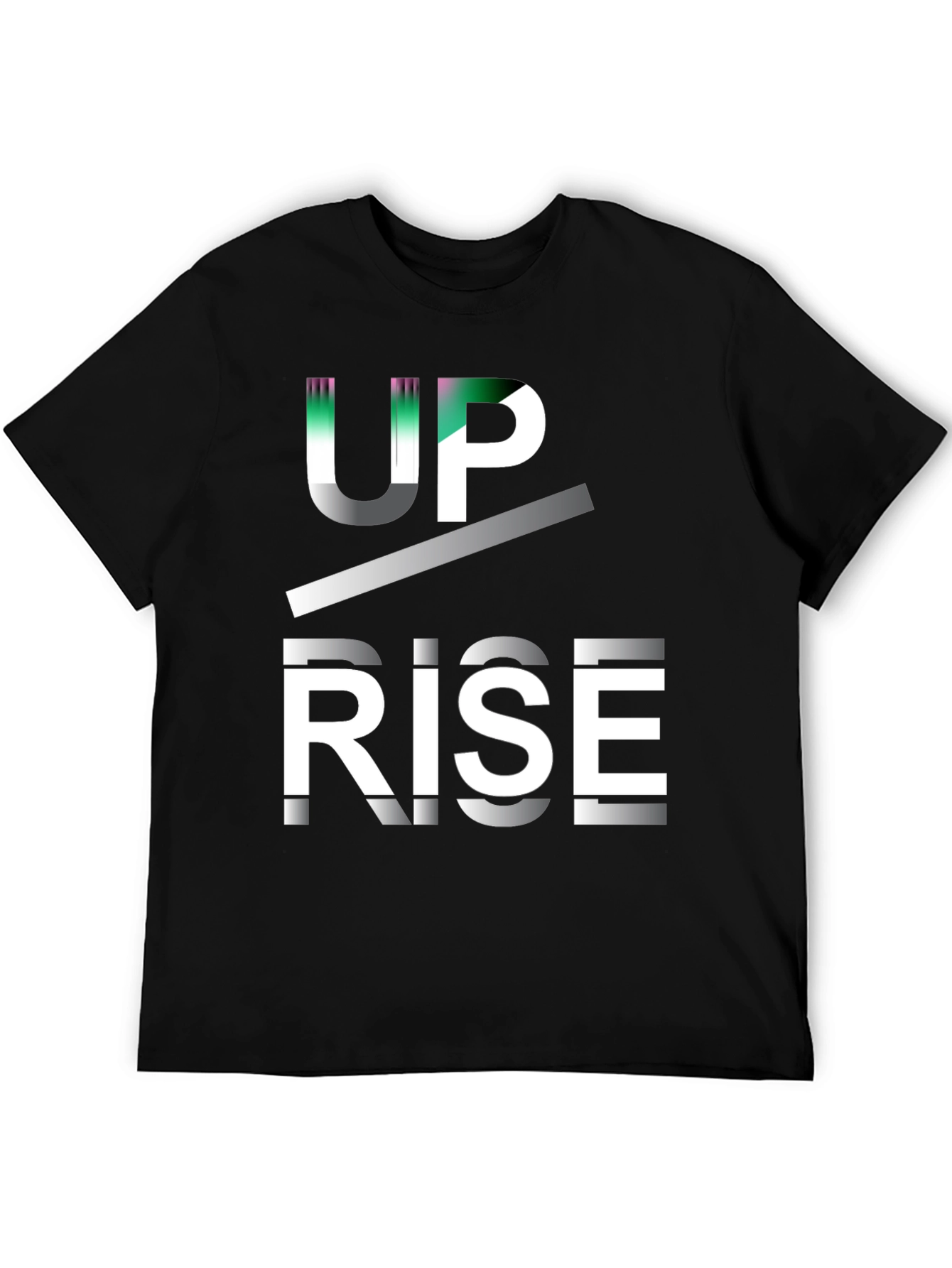 Up Rise Graphic Tee - Modern Design Bold Statement