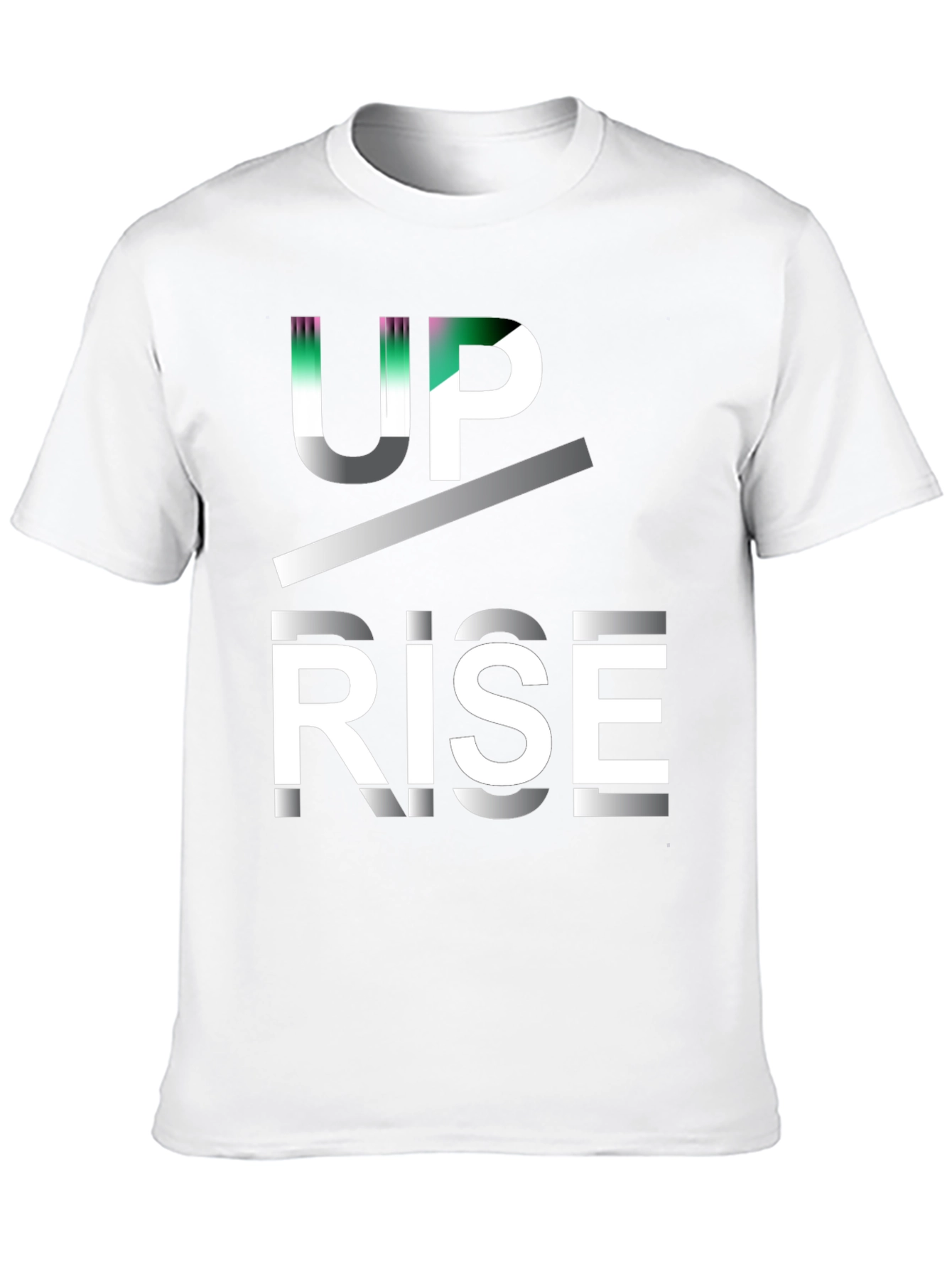 Up Rise Graphic Tee - Modern Design Bold Statement
