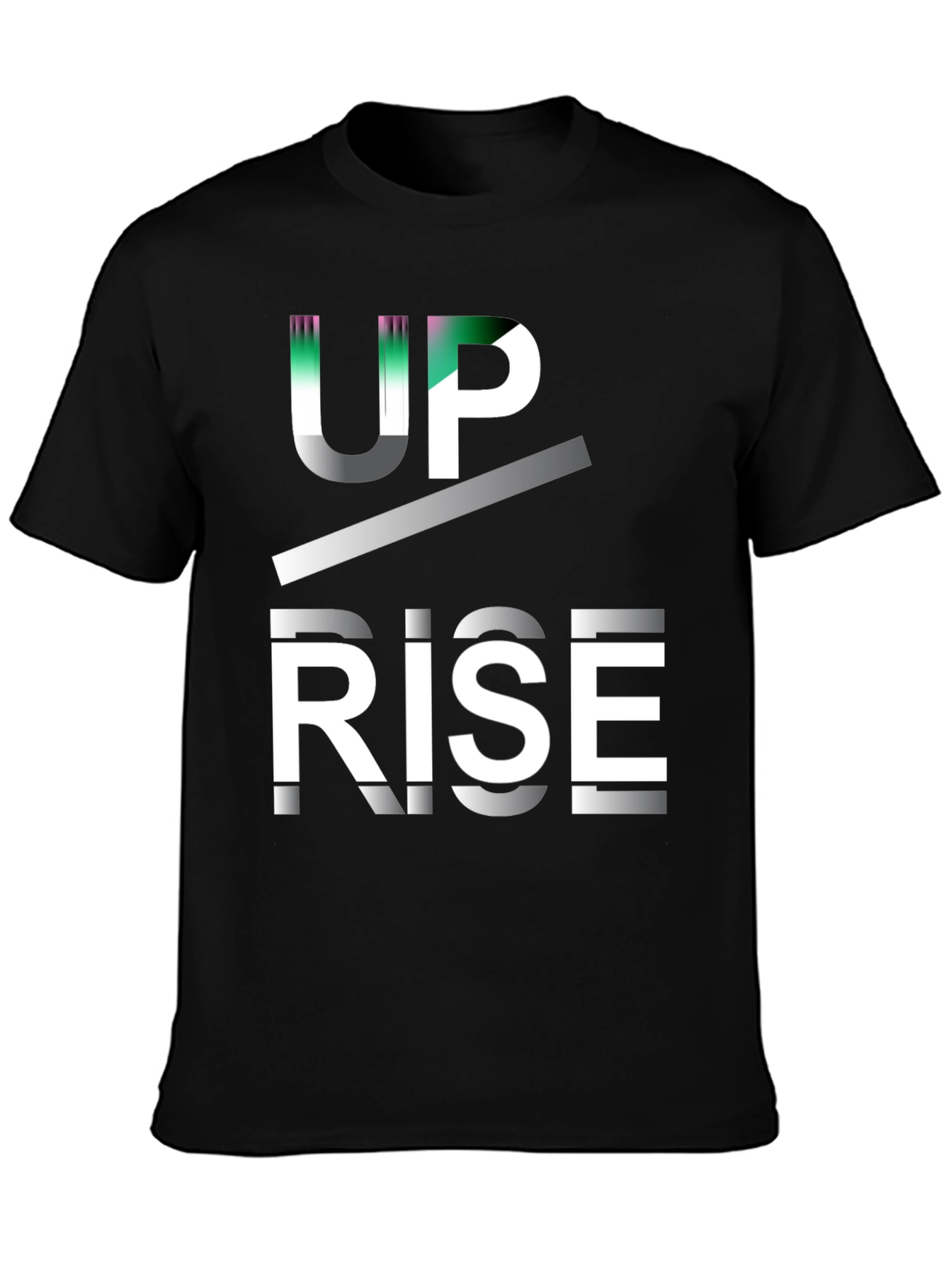 Up Rise Graphic Tee - Modern Design Bold Statement