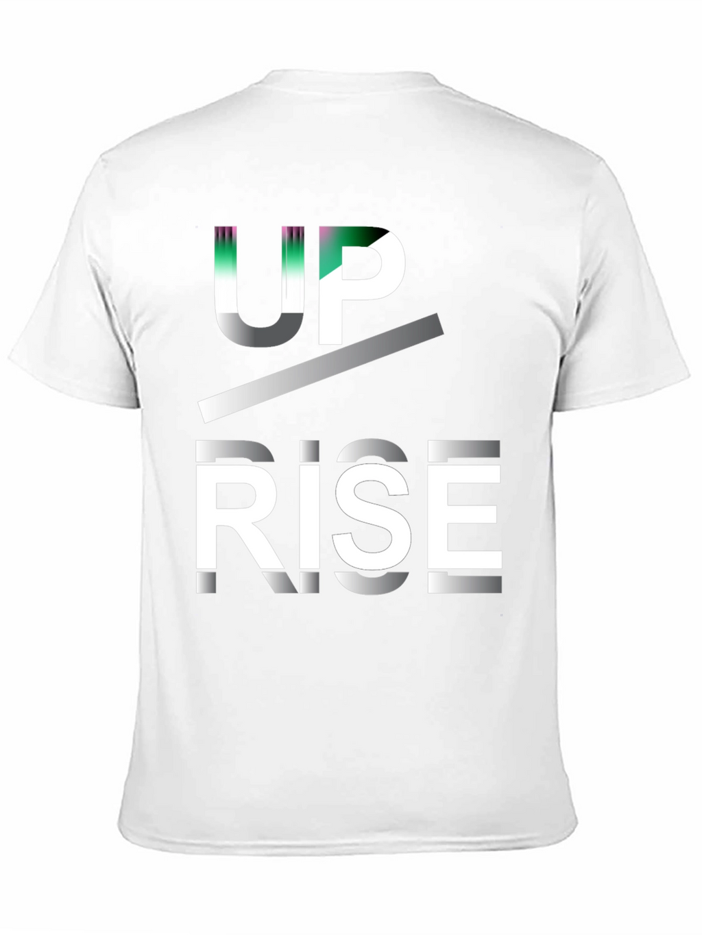 Up Rise Graphic Tee - Modern Design Bold Statement