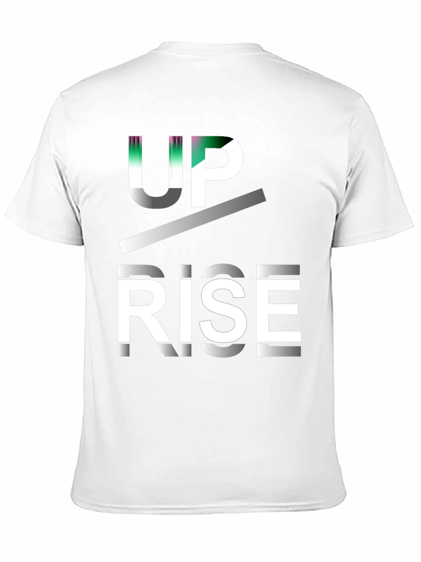 Up Rise Graphic Tee - Modern Design Bold Statement