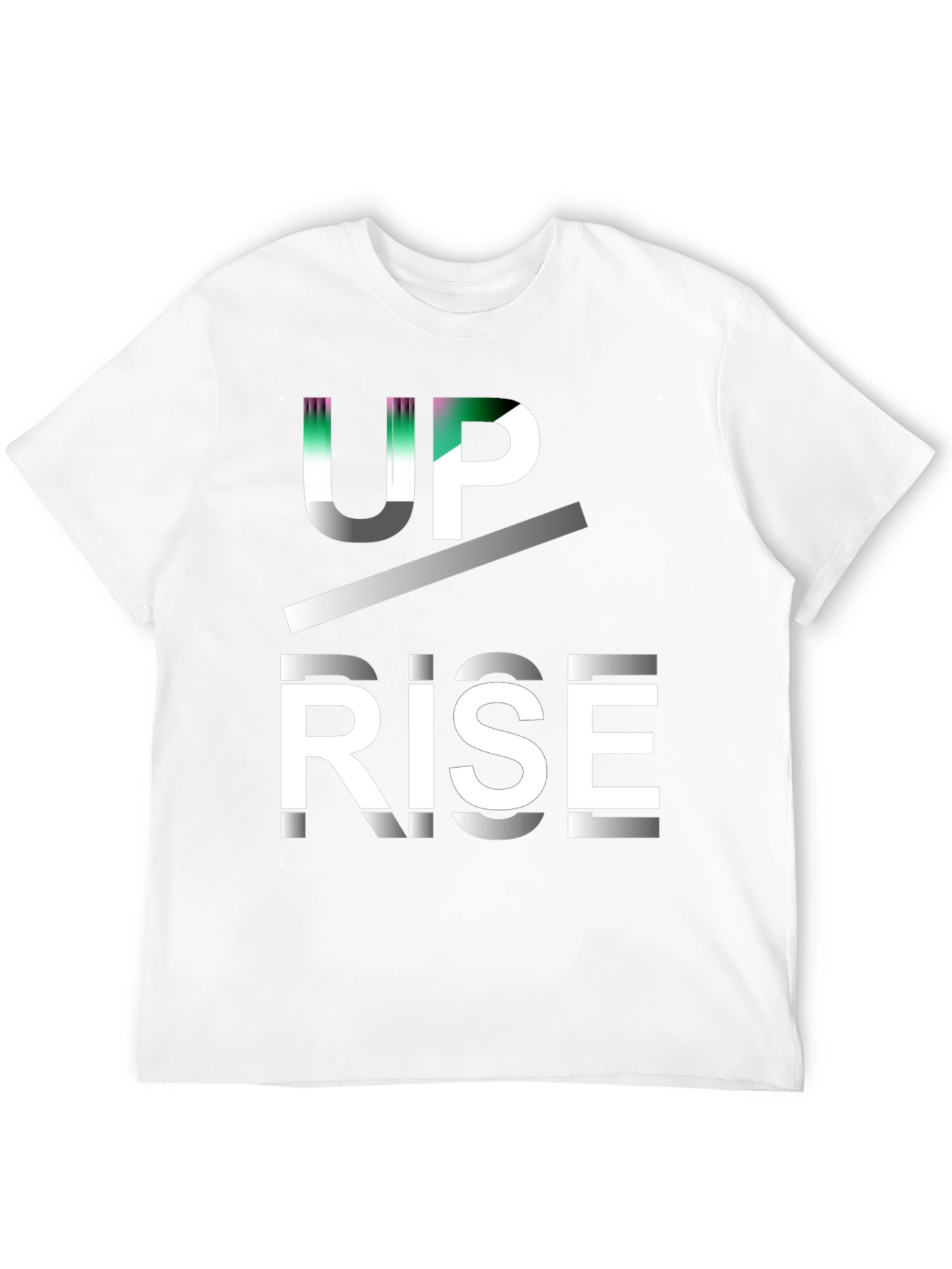 Up Rise Graphic Tee - Modern Design Bold Statement