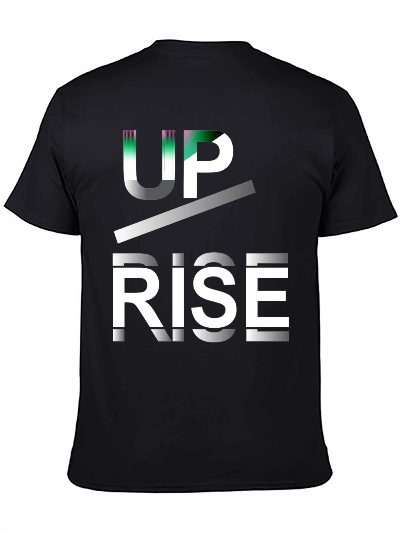Up Rise Graphic Tee - Modern Design Bold Statement