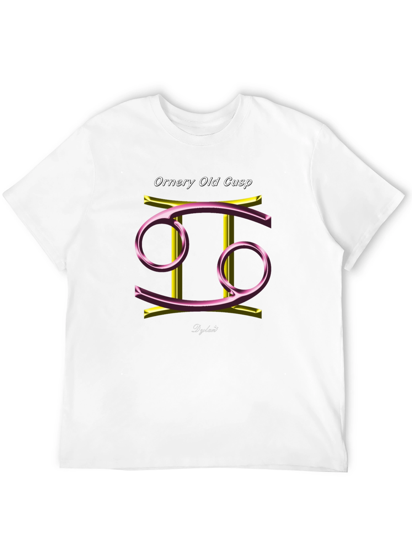 Ornery Old Cusp Gemini Zodiac T-Shirt
